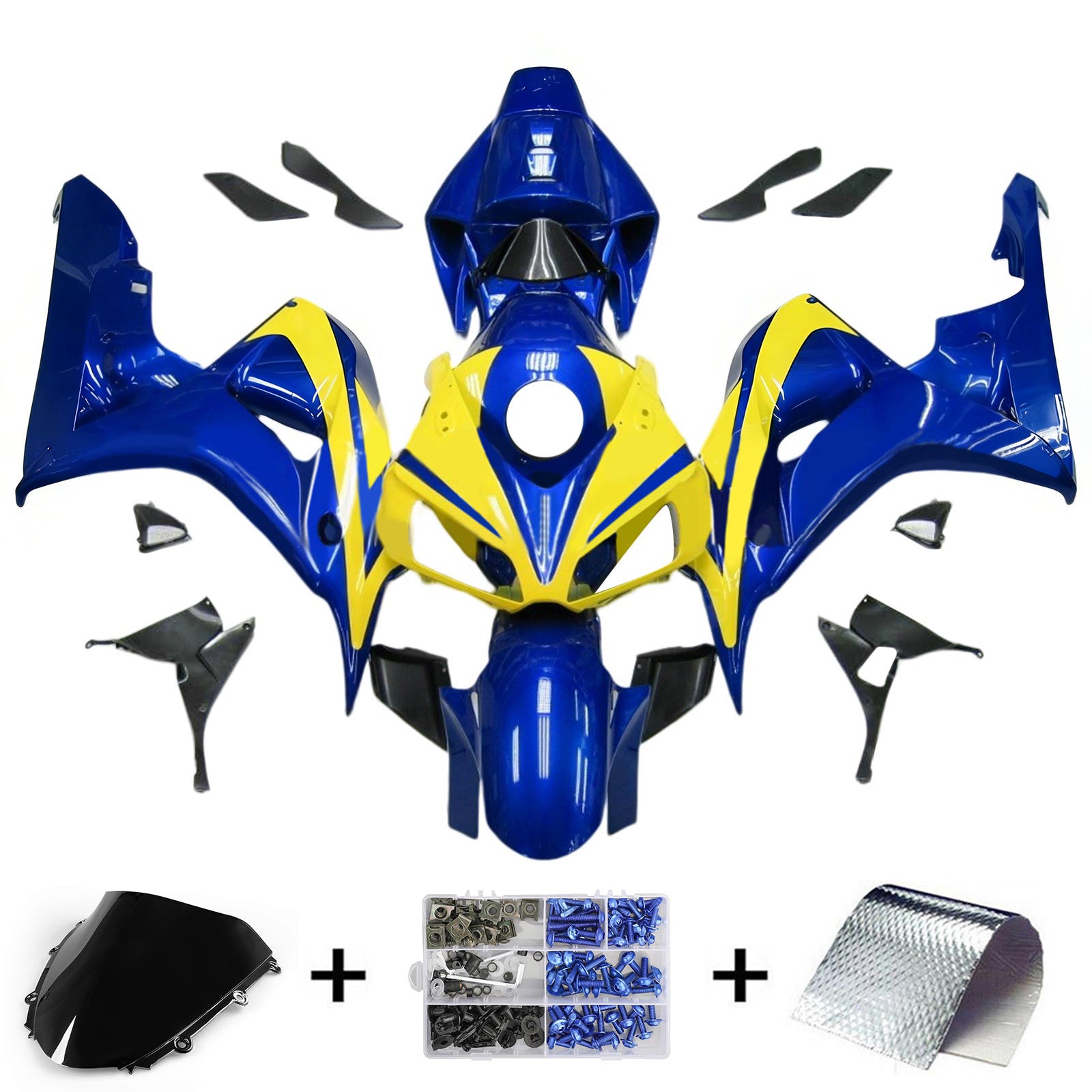Honda CBR1000RR 2006-2007 Fairing Kit Bodywork Plastic ABS