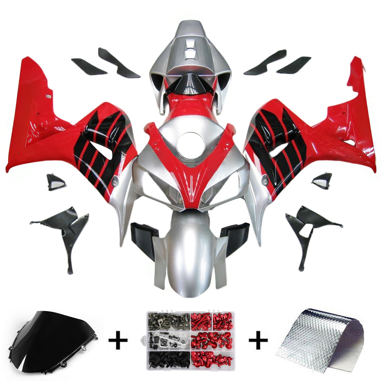 Honda CBR1000RR 2006-2007 Fairing Kit Bodywork Plastic ABS