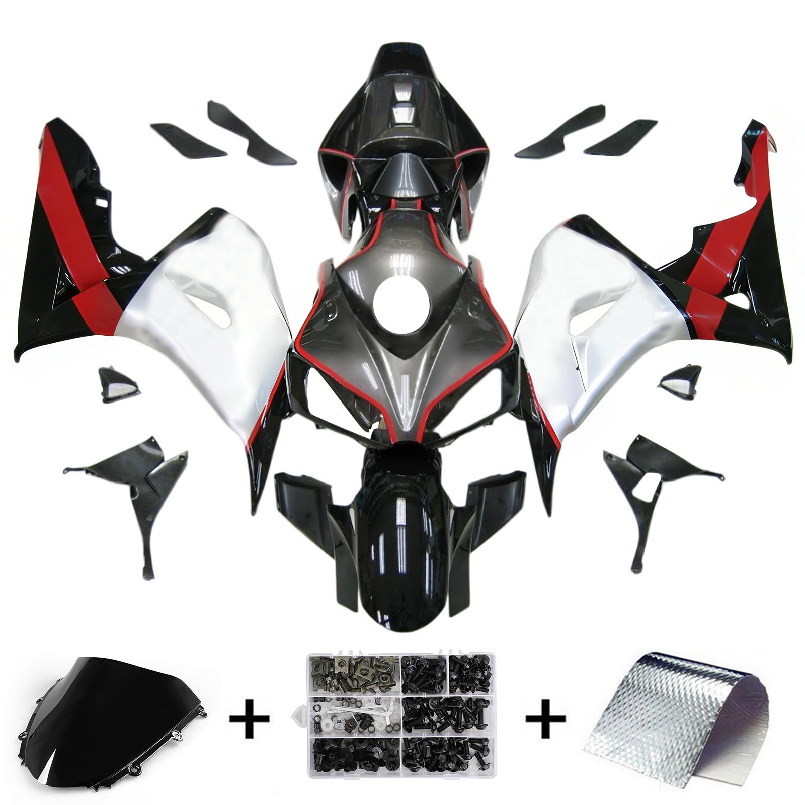 Honda CBR1000RR 2006-2007 Fairing Kit Bodywork Plastic ABS