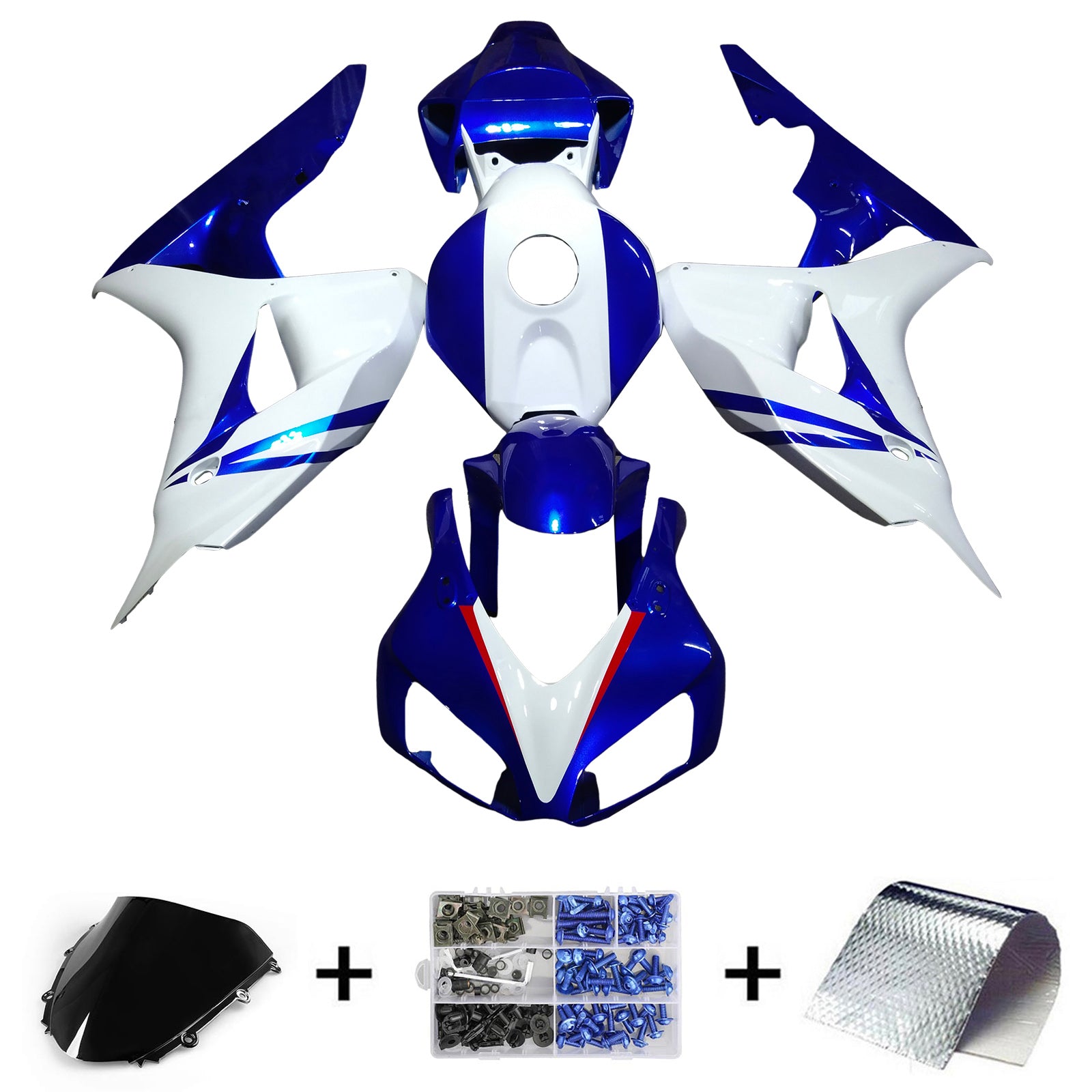 혼다 CBR1000RR 2006-2007 페어링 키트 차체 플라스틱 ABS