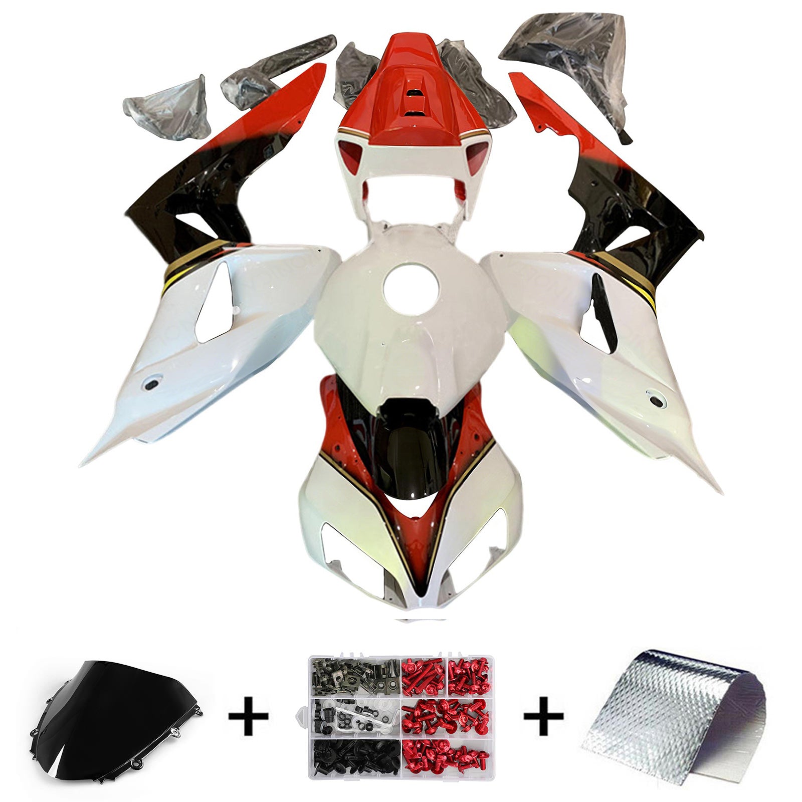 Honda CBR1000RR 2006-2007 Fairing Kit Bodywork Plastic ABS