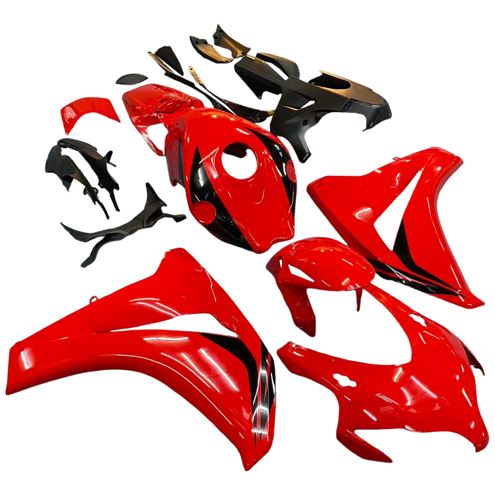 페어링 2008-2011 혼다 CBR1000 RR 레드 &amp; 블랙 CBR 제네릭