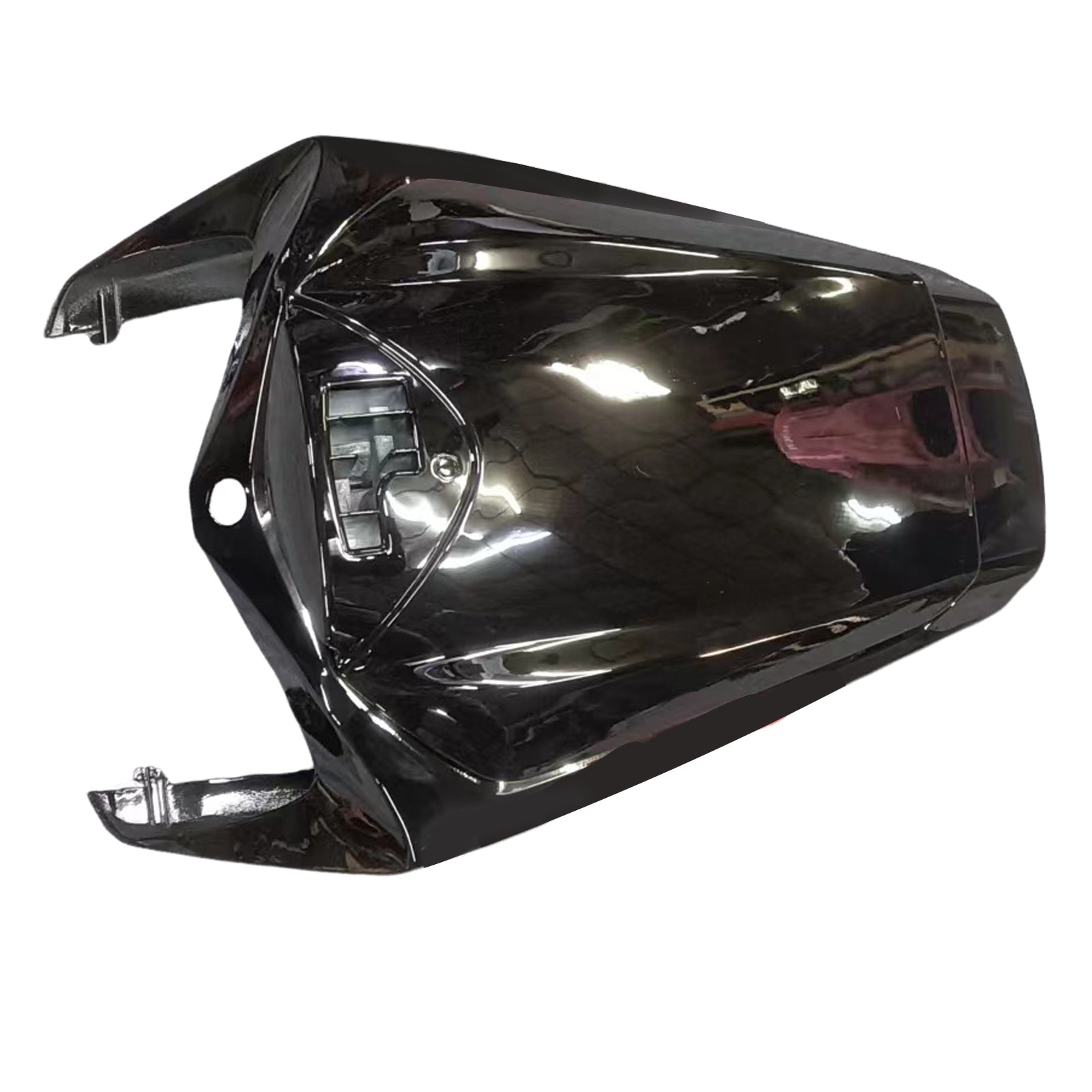 페어링 2008-2011 혼다 CBR 1000 RR 블랙 &amp; 체리 레드 플레임 제네릭