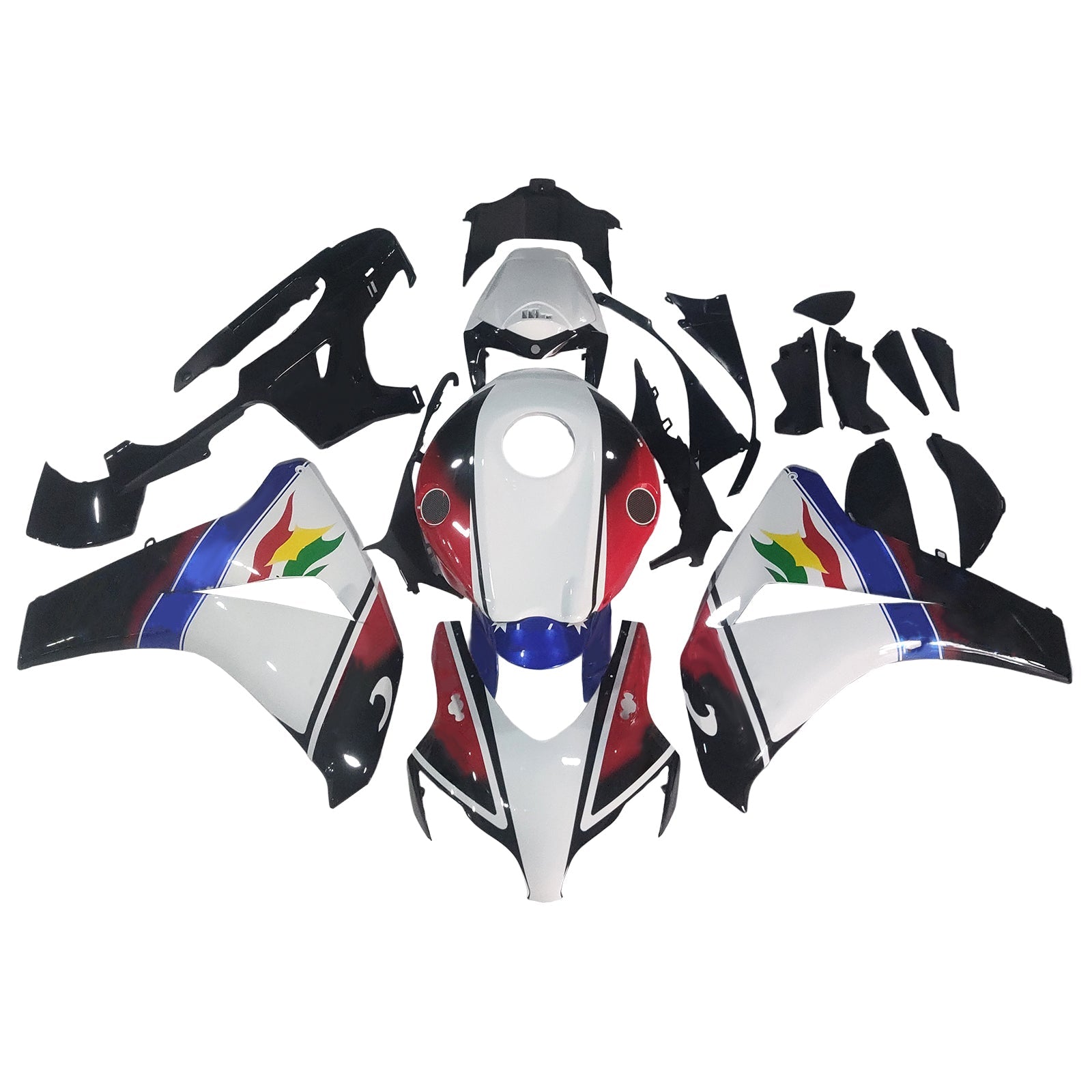 Fairings 2008-2011 Honda CBR 1000 RR Multi-Color Eurobet Generic