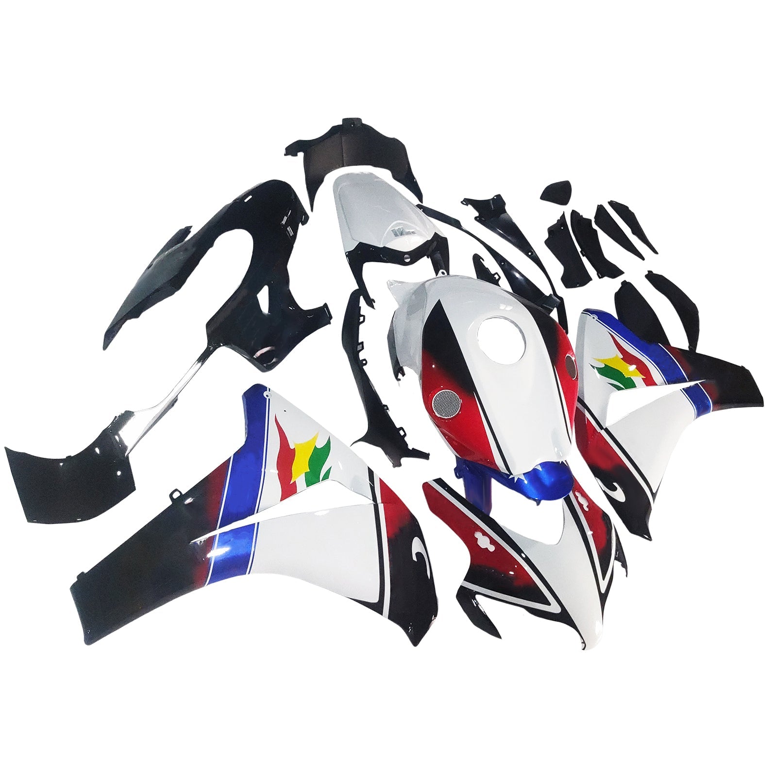 Fairings 2008-2011 Honda CBR 1000 RR Multi-Color Eurobet Generic