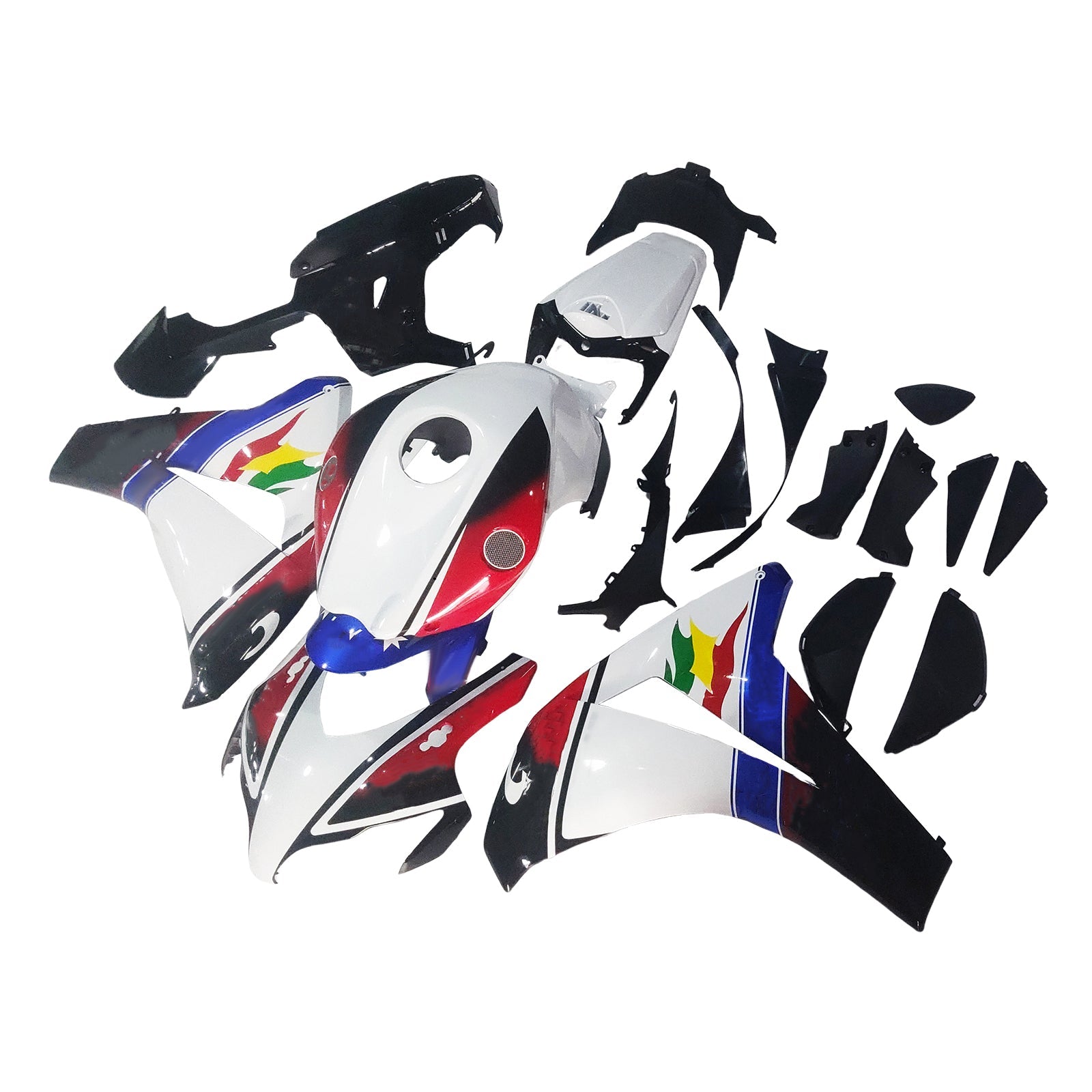 Fairings 2008-2011 Honda CBR 1000 RR Multi-Color Eurobet Generic