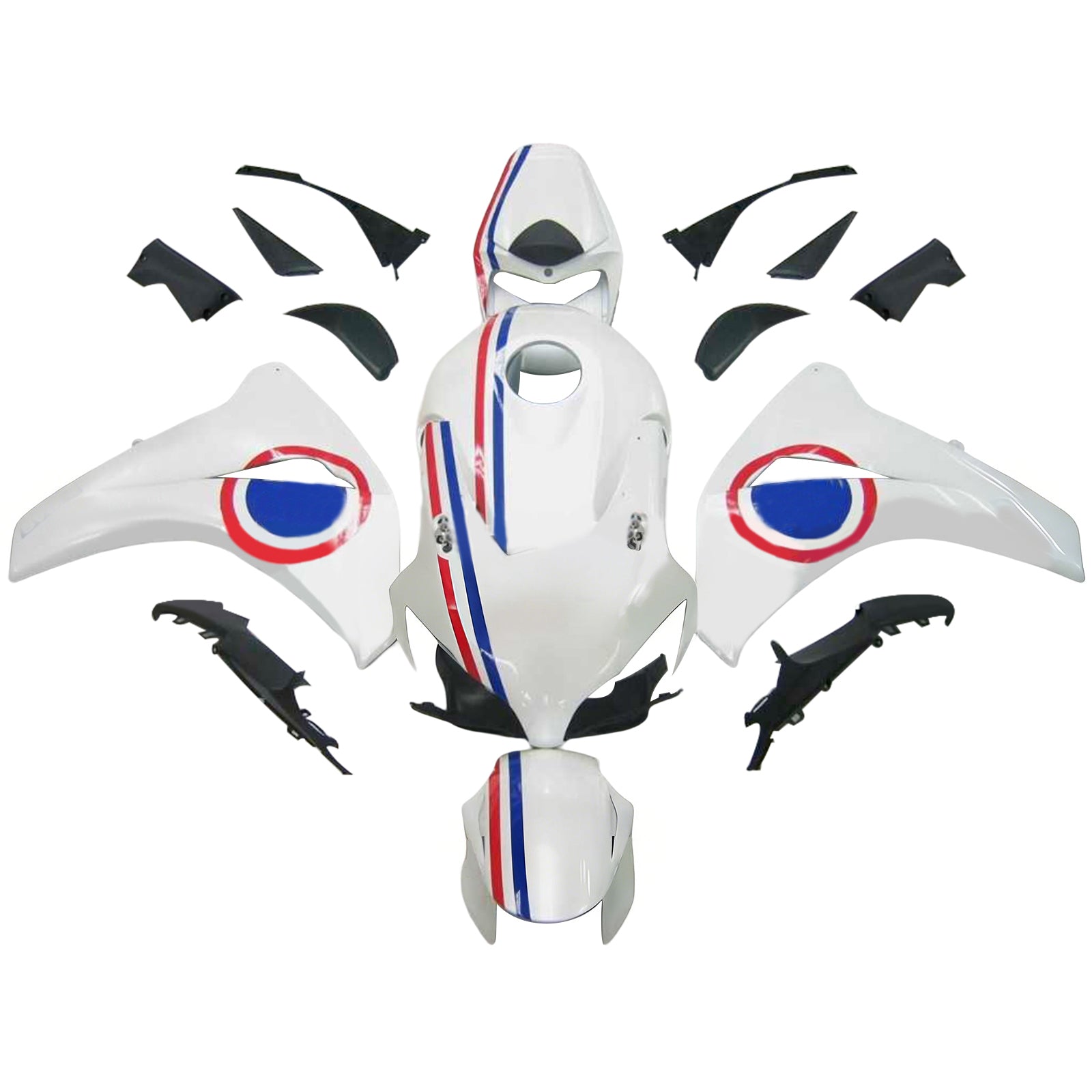 Honda CBR1000RR 2008-2011 Fairing Kit Bodywork Plastic ABS