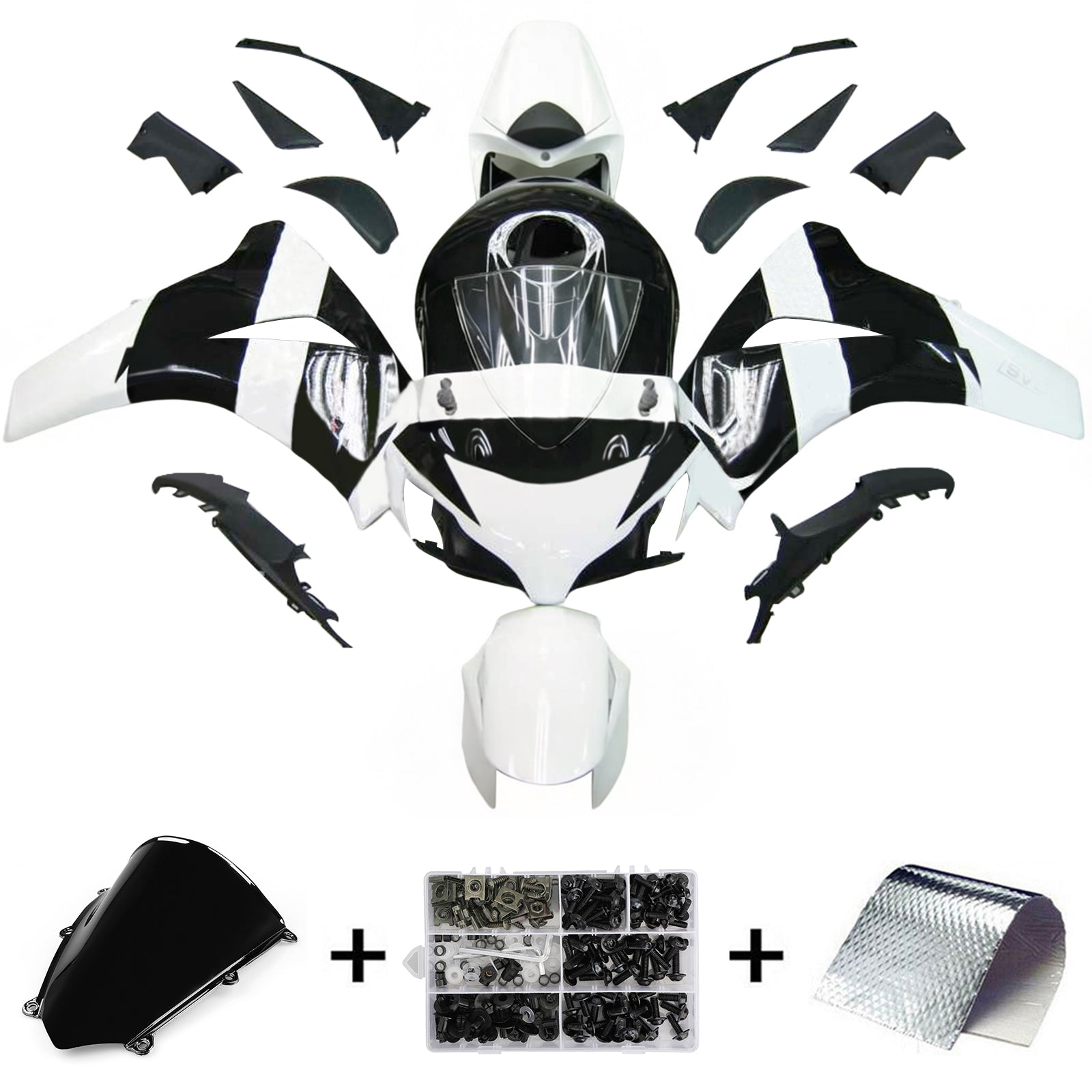Honda CBR1000RR 2008-2011 Fairing Kit Bodywork Plastic ABS