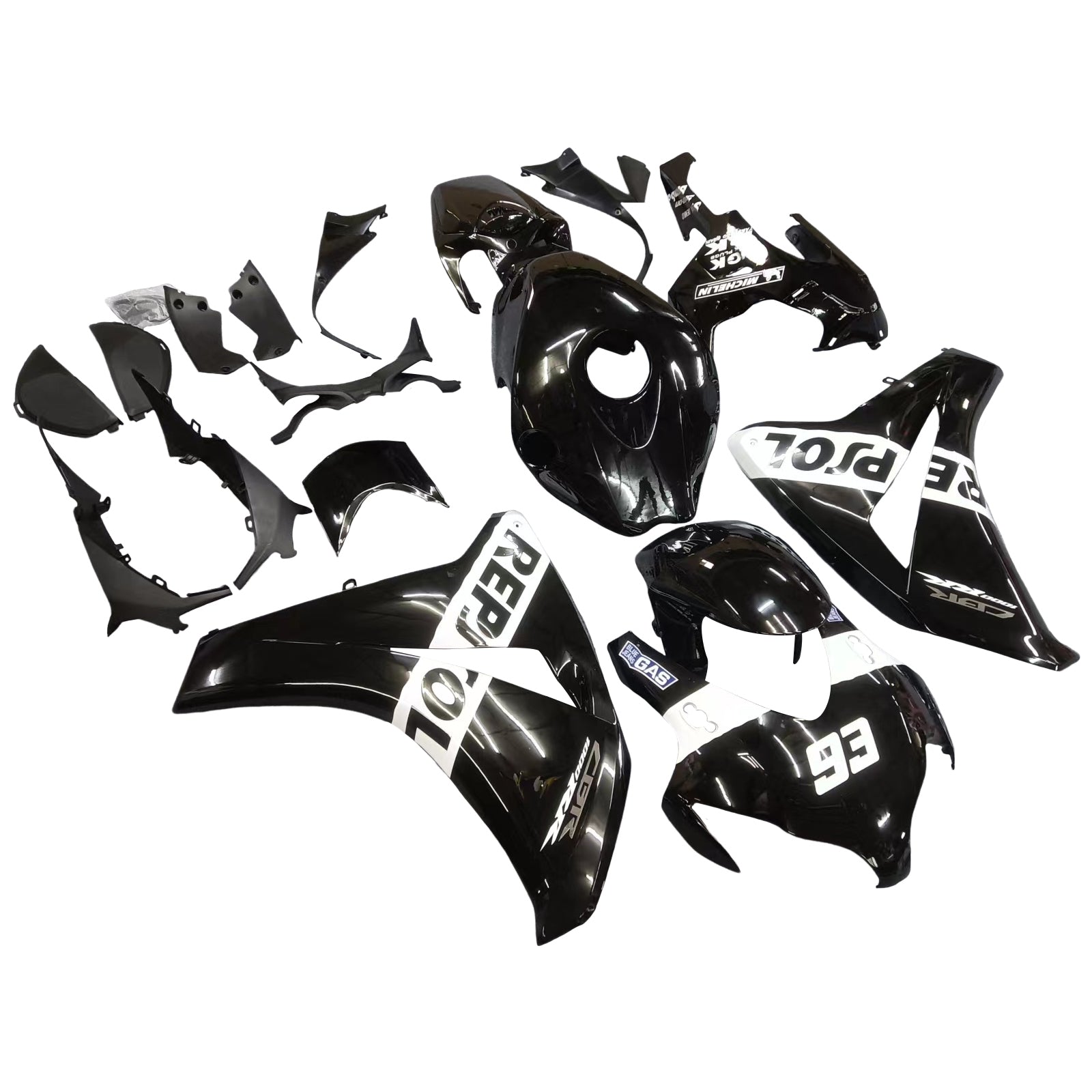 Honda CBR1000RR 2008-2011 Fairing Kit Bodywork Plastic ABS