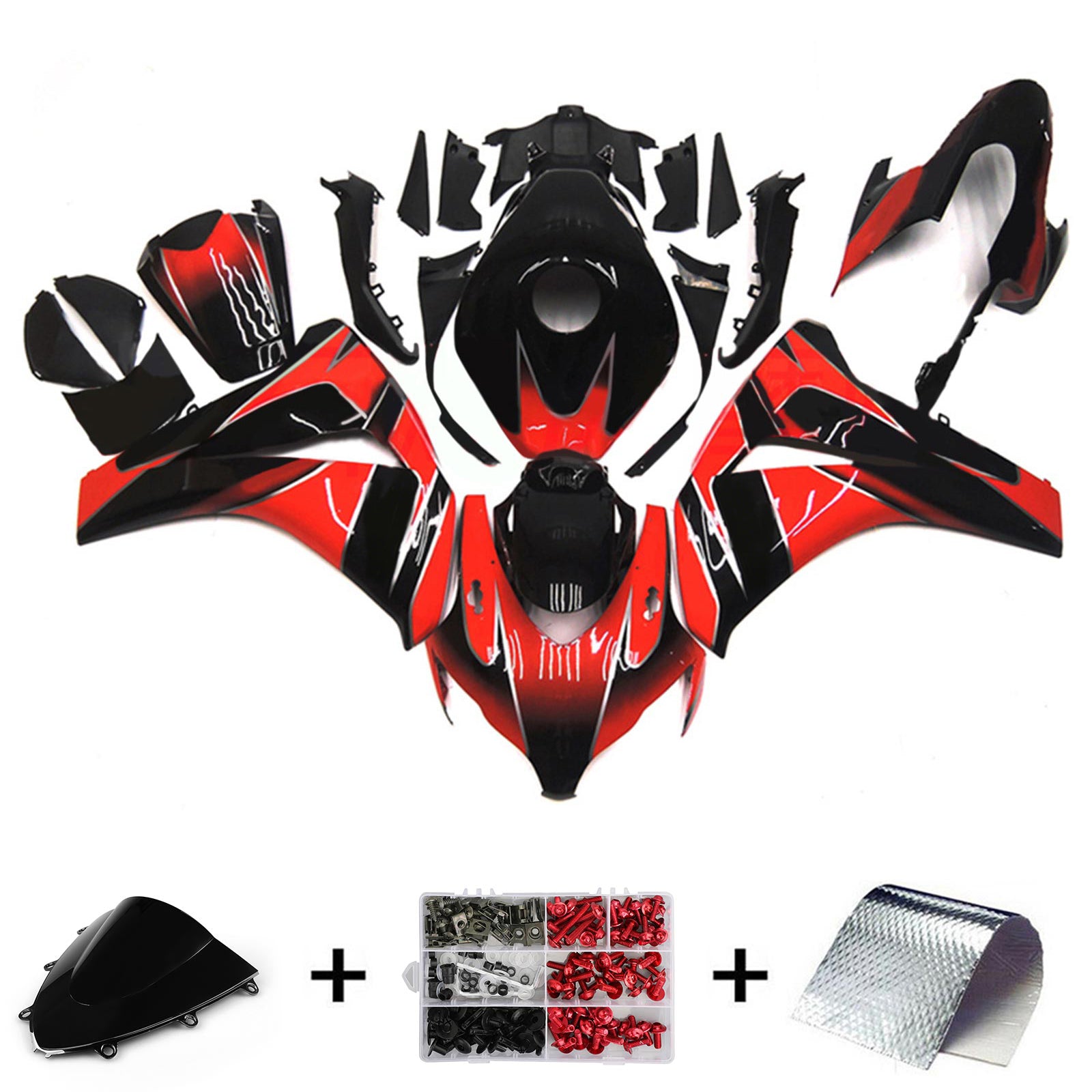 Honda CBR1000RR 2008-2011 Fairing Kit Bodywork Plastic ABS
