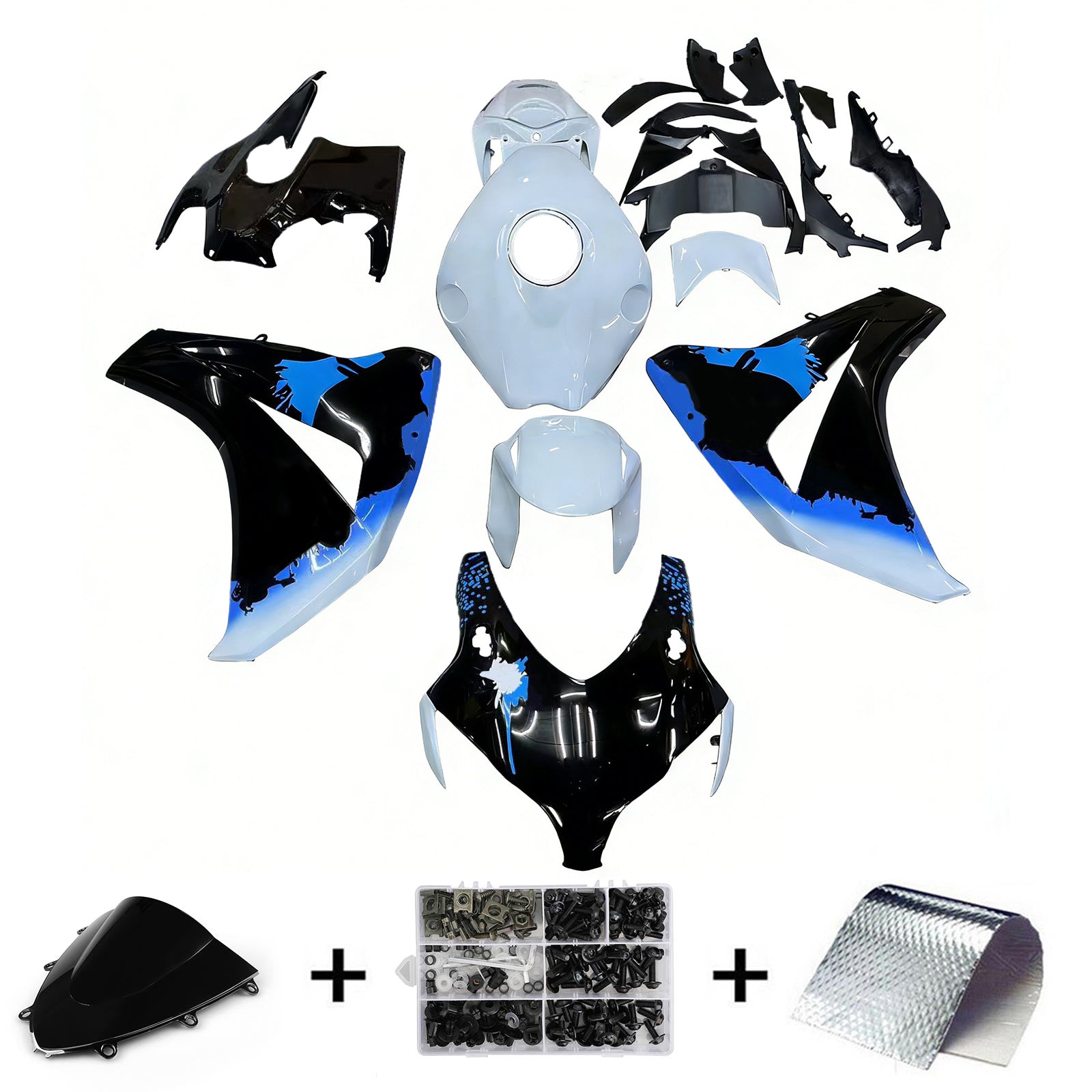 Honda CBR1000RR 2008-2011 Fairing Kit Bodywork Plastic ABS