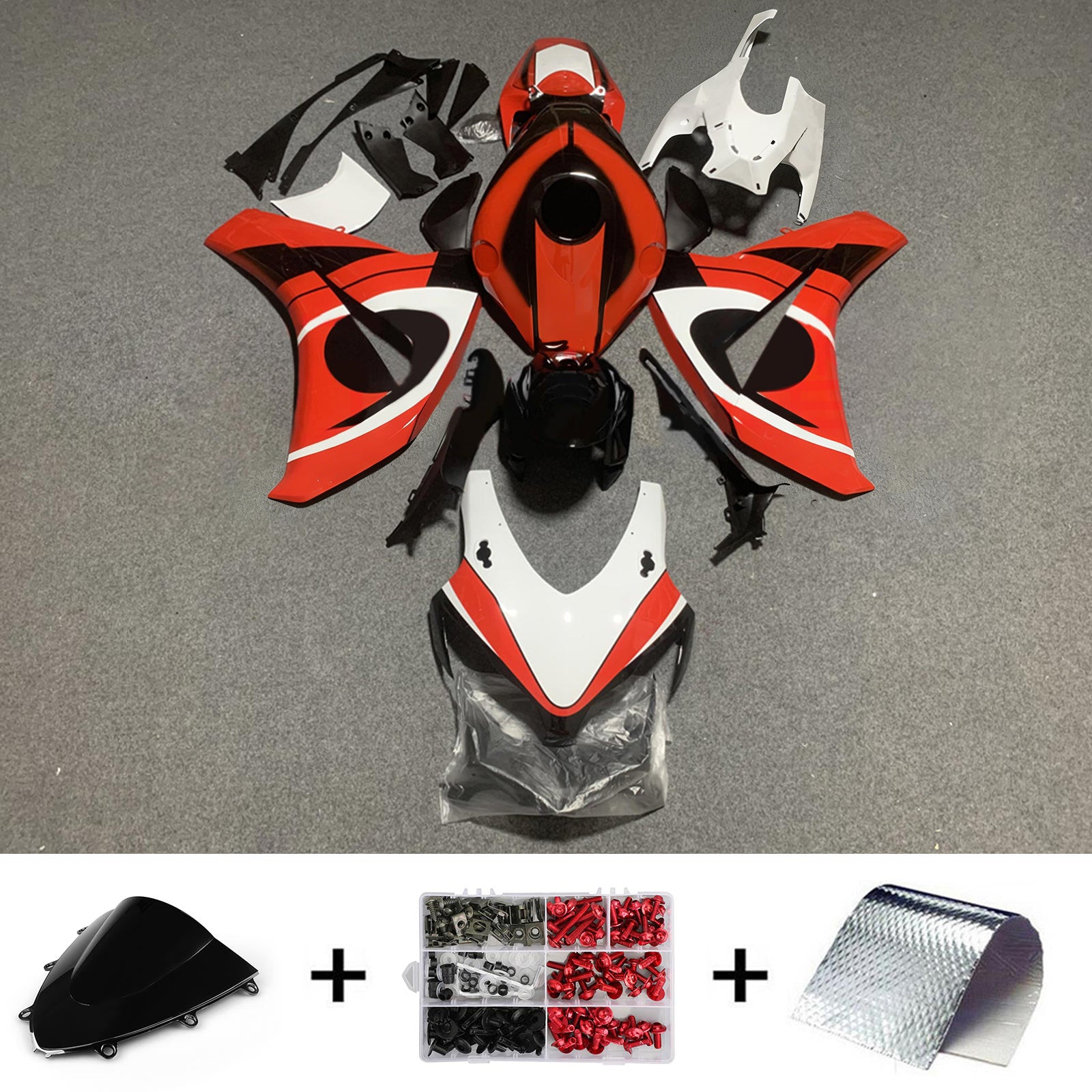 Honda CBR1000RR 2008-2011 Kit Carenado Carrocería Plástico ABS