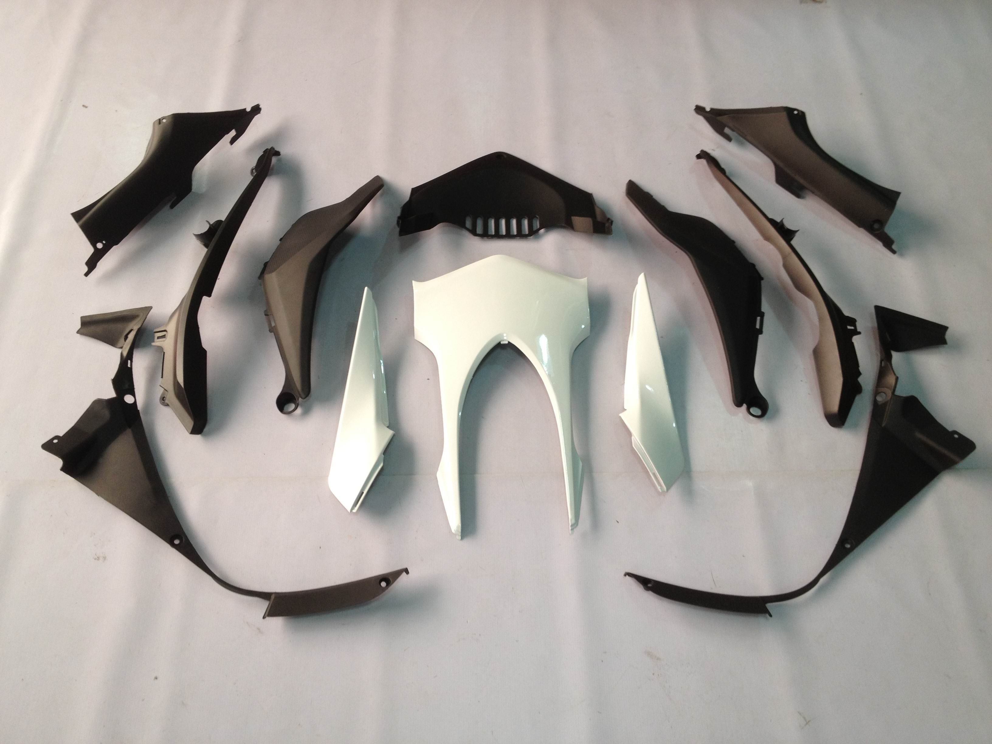 Fairings 2012-2016 Honda CBR1000RR Playboy White Black Generic