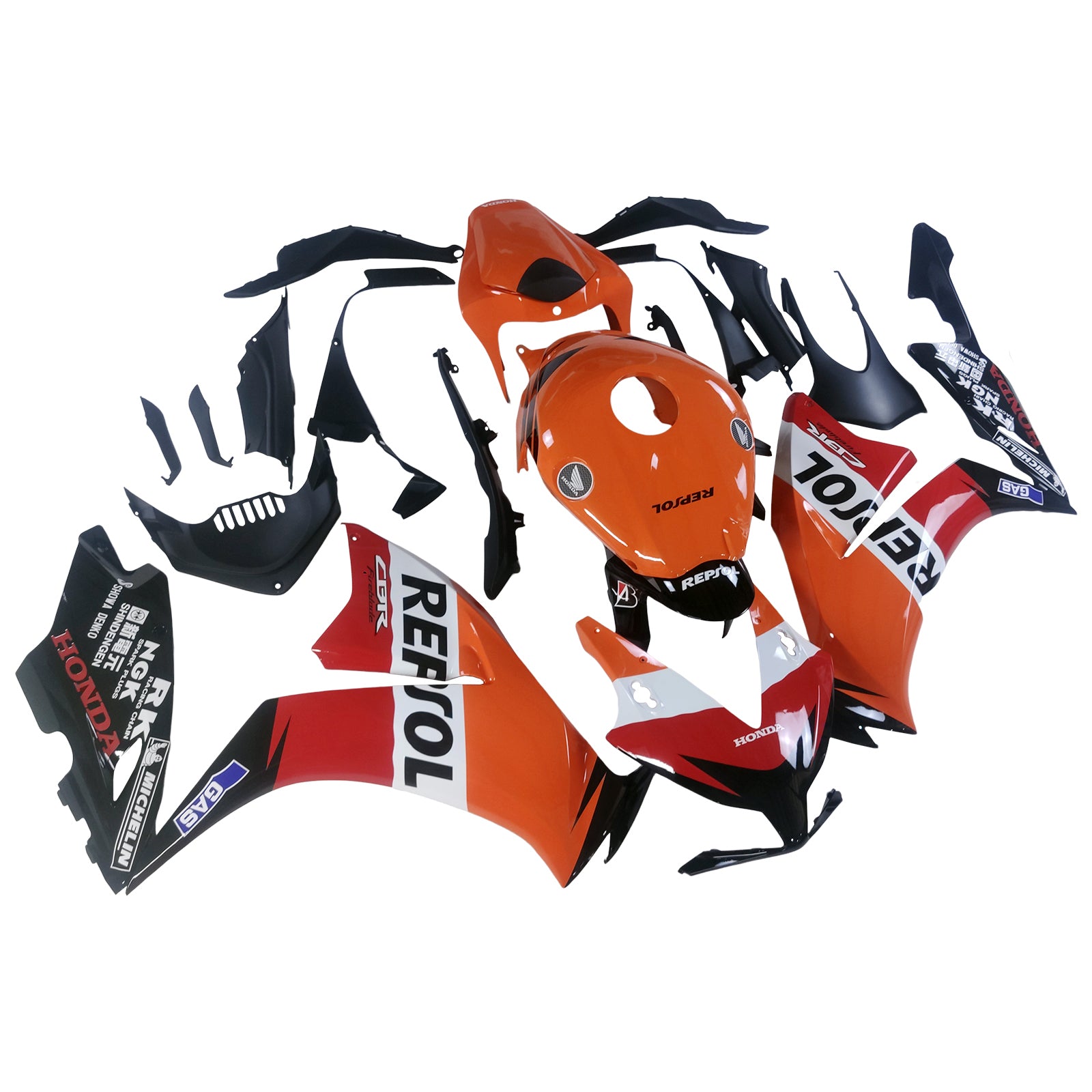 Fairings 2012-2016 Honda CBR1000RR Repsol Orange