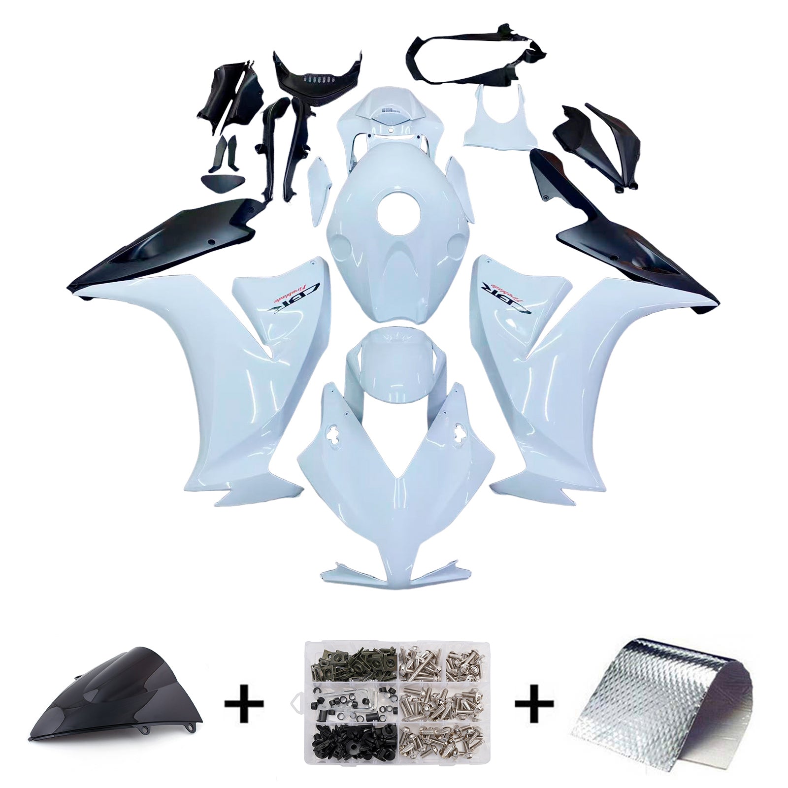 Fairings 2012-2016 Honda CBR1000RR White CBR  Generic