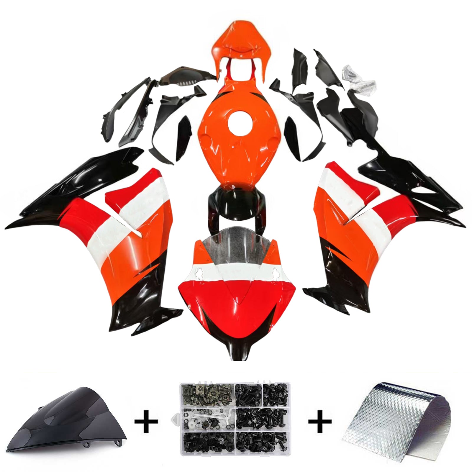Honda CBR1000RR 2012-2016 Fairing Kit Bodywork Plastic ABS