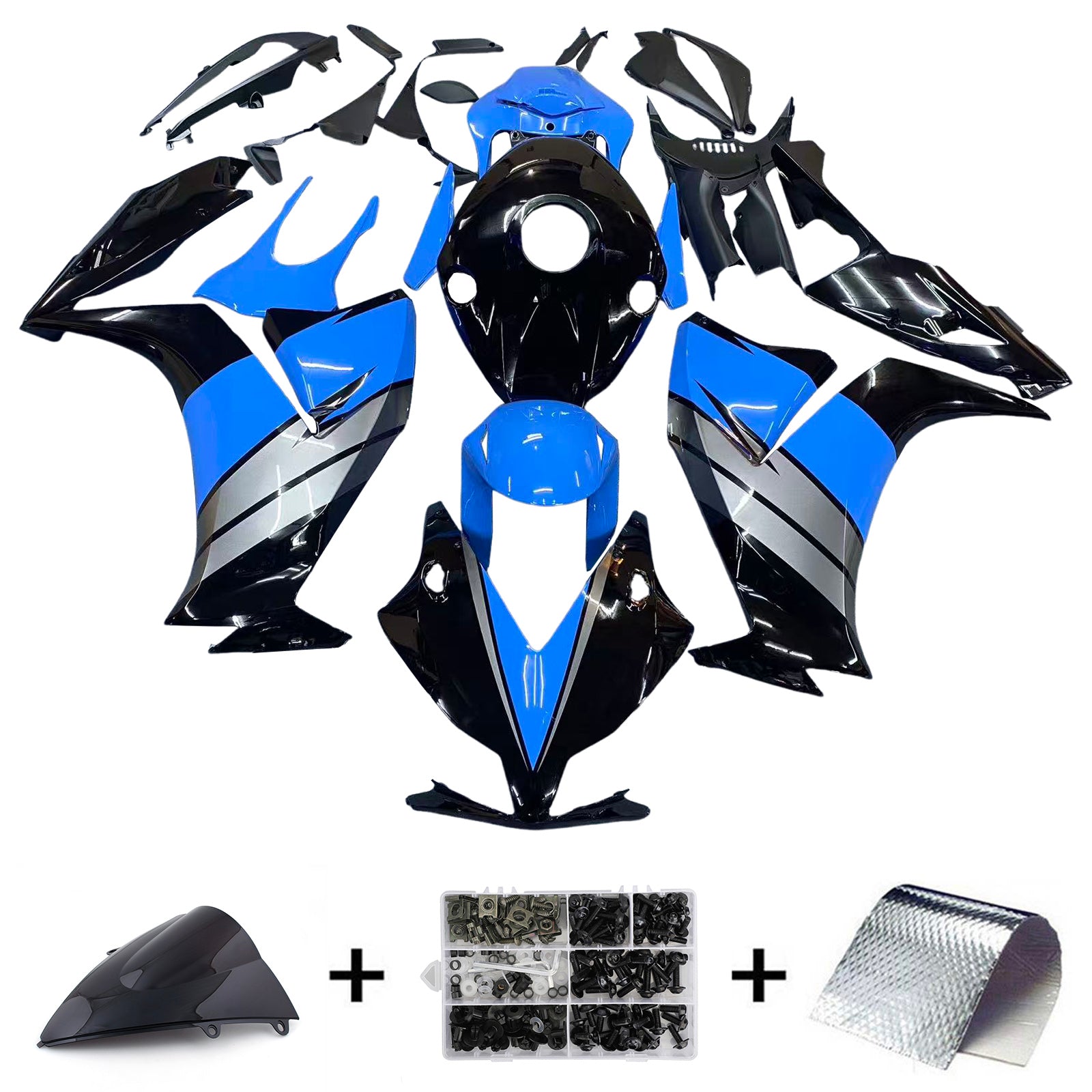 Injection Fairing Kit Bodywork Plastic ABS For 2012-2016 Honda CBR1000RR