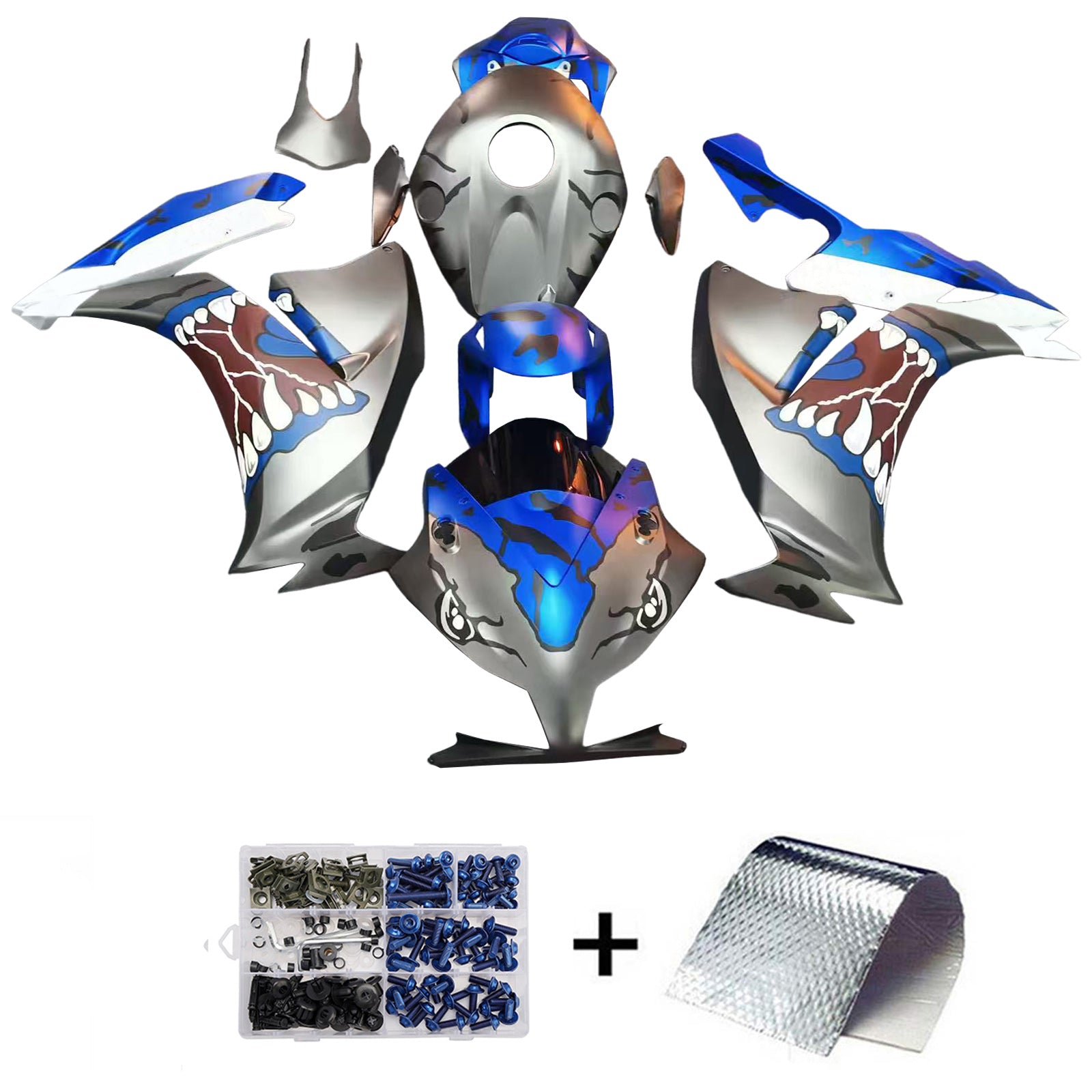 Injection Fairing Kit Bodywork Plastic ABS For 2012-2016 Honda CBR1000RR