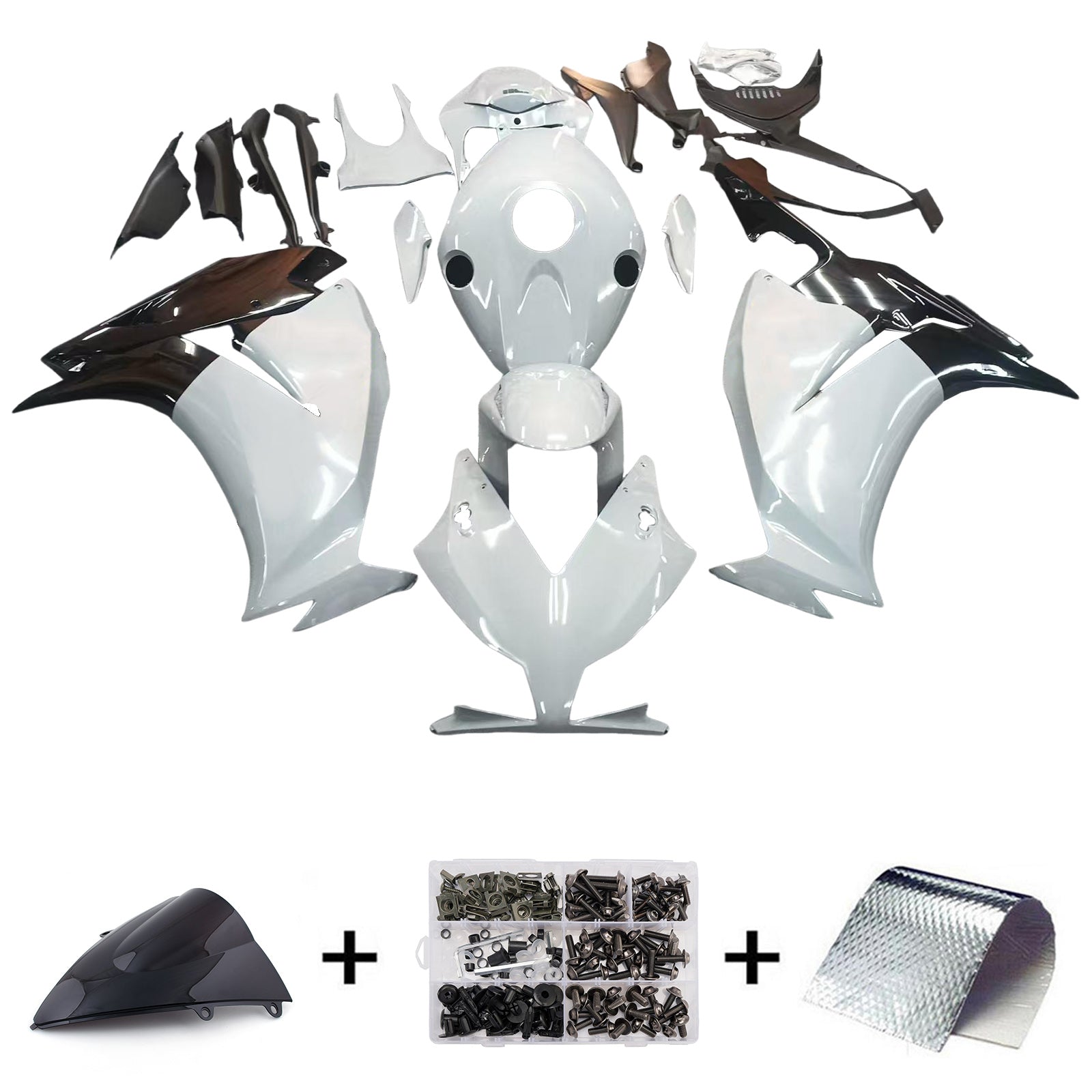 Injection Fairing Kit Bodywork Plastic ABS For 2012-2016 Honda CBR1000RR