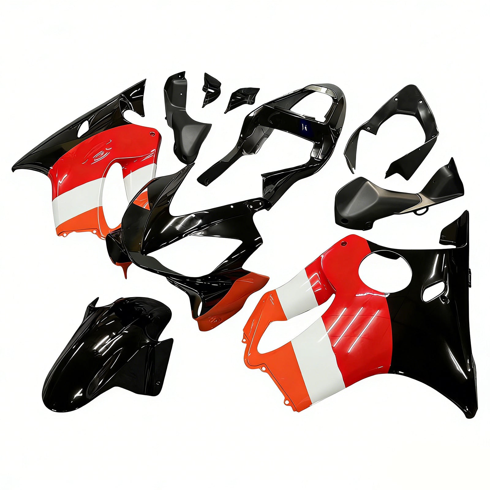 Fairings 2001-2003 Honda CBR 600 F4i Black Repsol