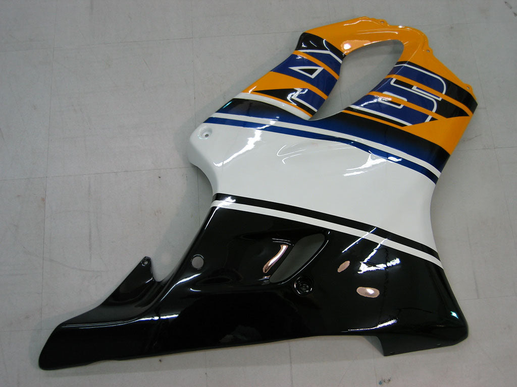 Carenados 2001-2003 Honda CBR 600 F4i Amarillo No.46 Azzurro Genérico