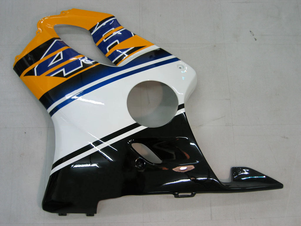Carenados 2001-2003 Honda CBR 600 F4i Amarillo No.46 Azzurro Genérico