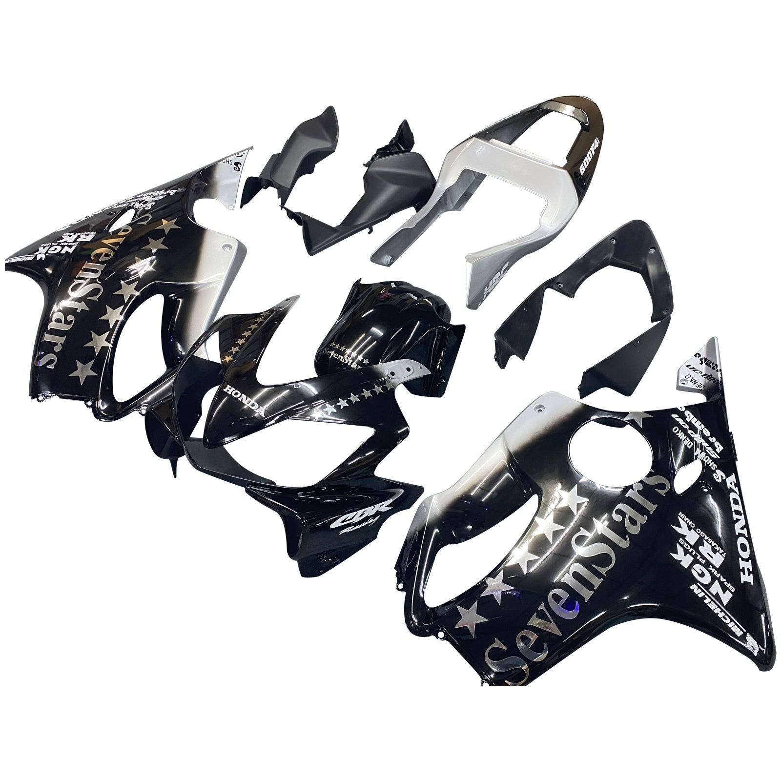 Fairings 2001-2003 Honda CBR 600 F4i Black SevenStars