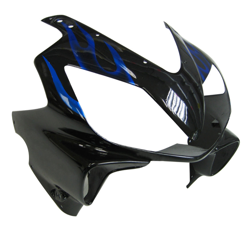 Fairings 2001-2003 Honda CBR 600 F4i Black & Blue Flame Generic