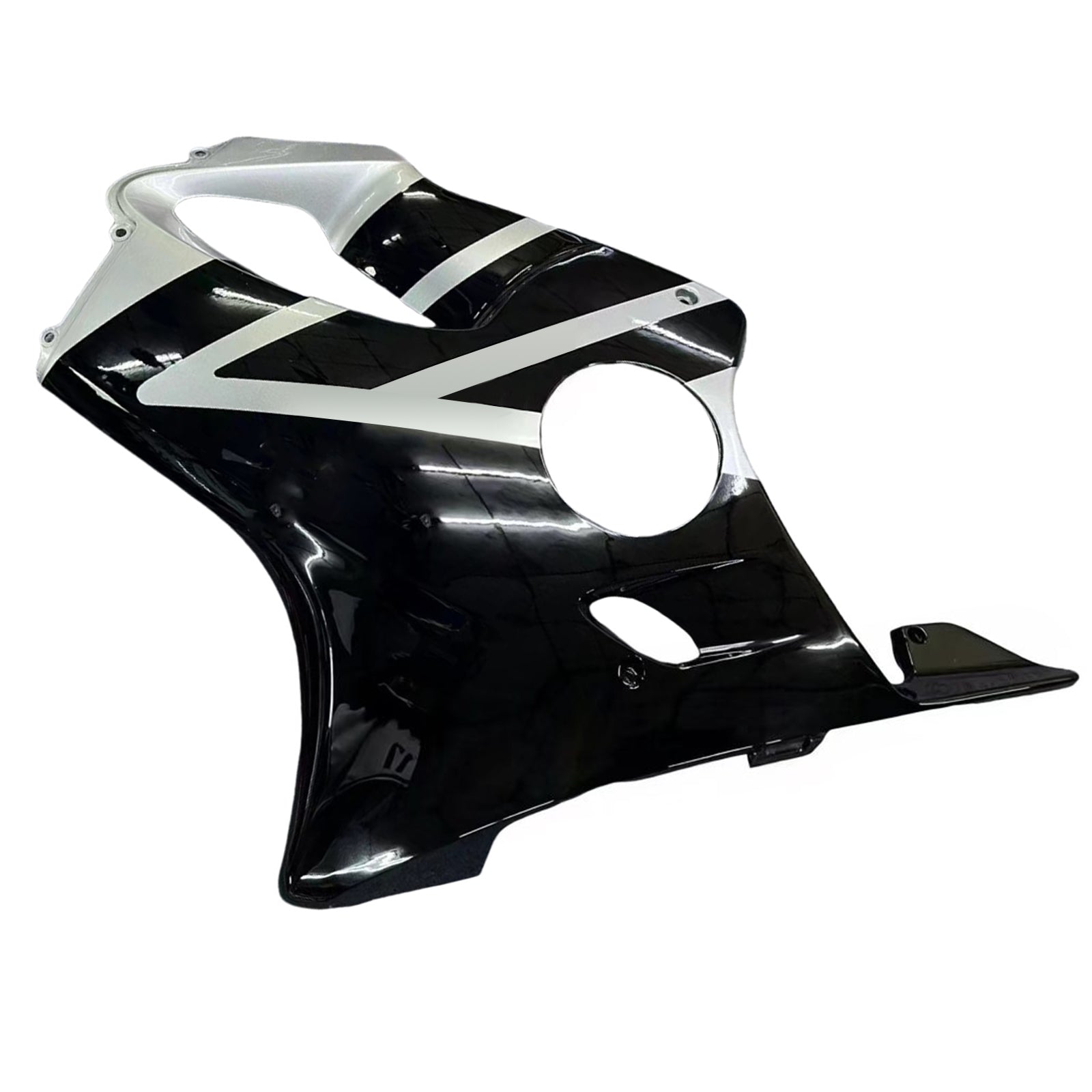Carenados 2001-2003 Honda CBR 600 F4i Plata y Negro F4i Genérico