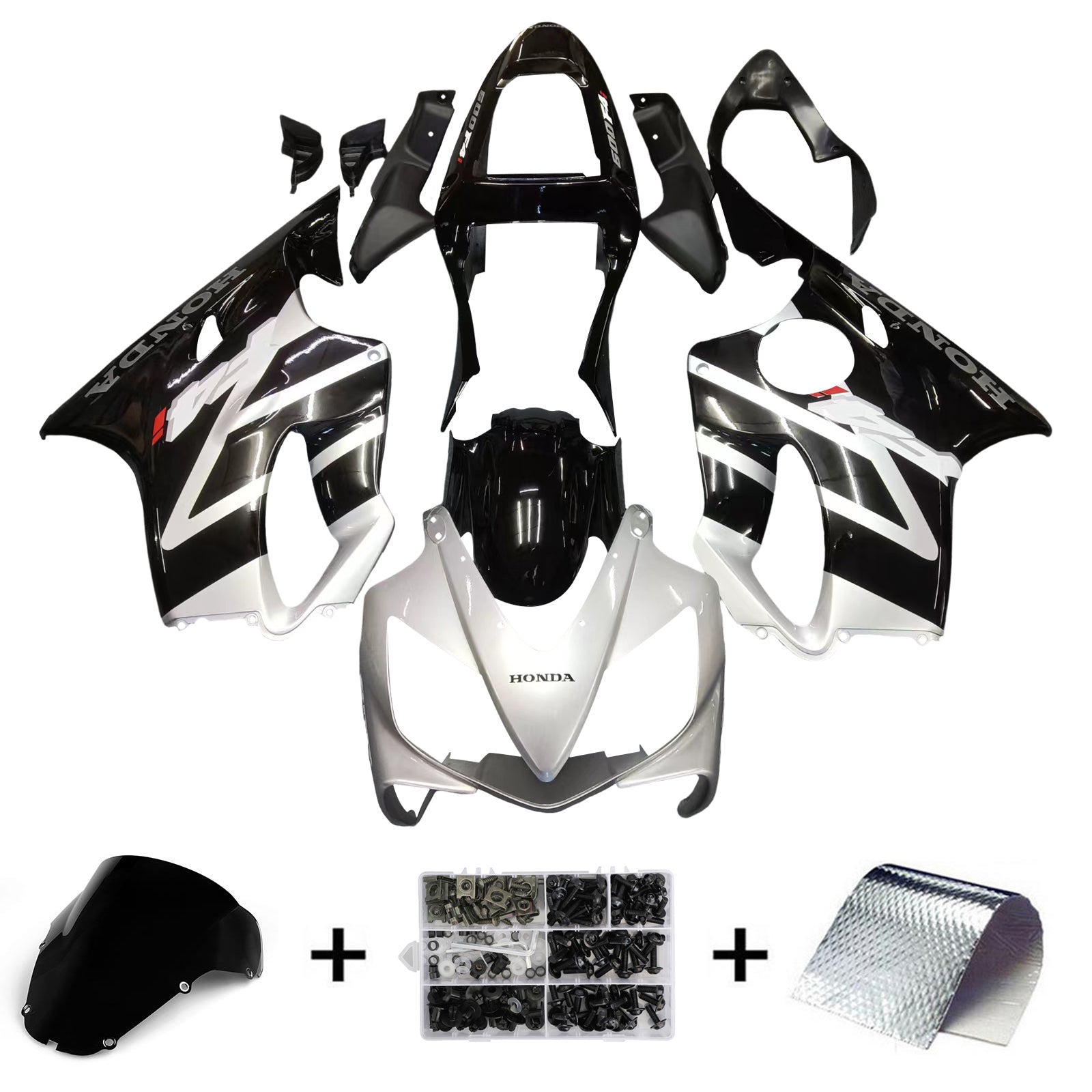 Honda CBR600 F4i 2001-2003 Kit Carenado Carrocería Plástico ABS