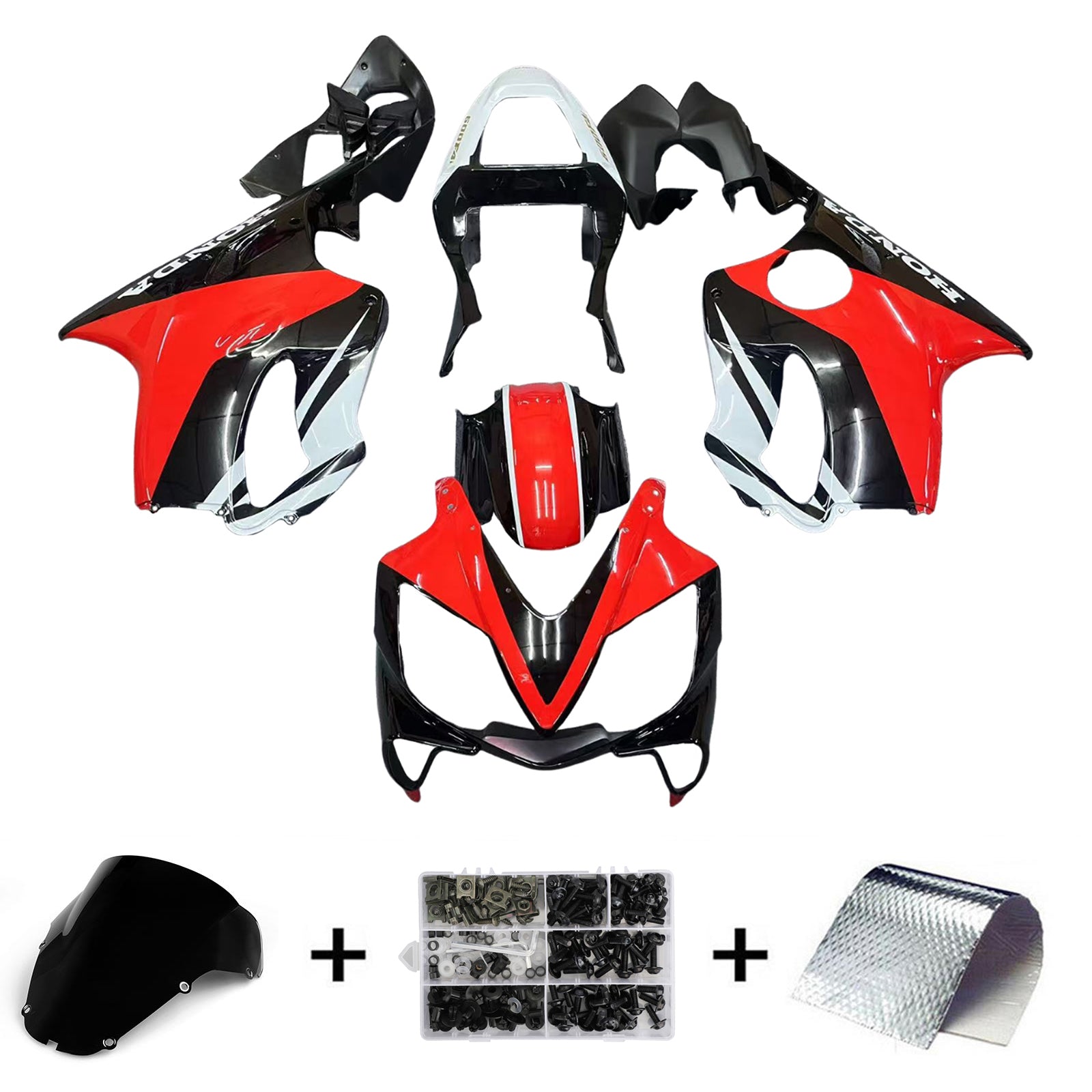 Honda CBR600 F4i 2001-2003 Kit Carenado Carrocería Plástico ABS