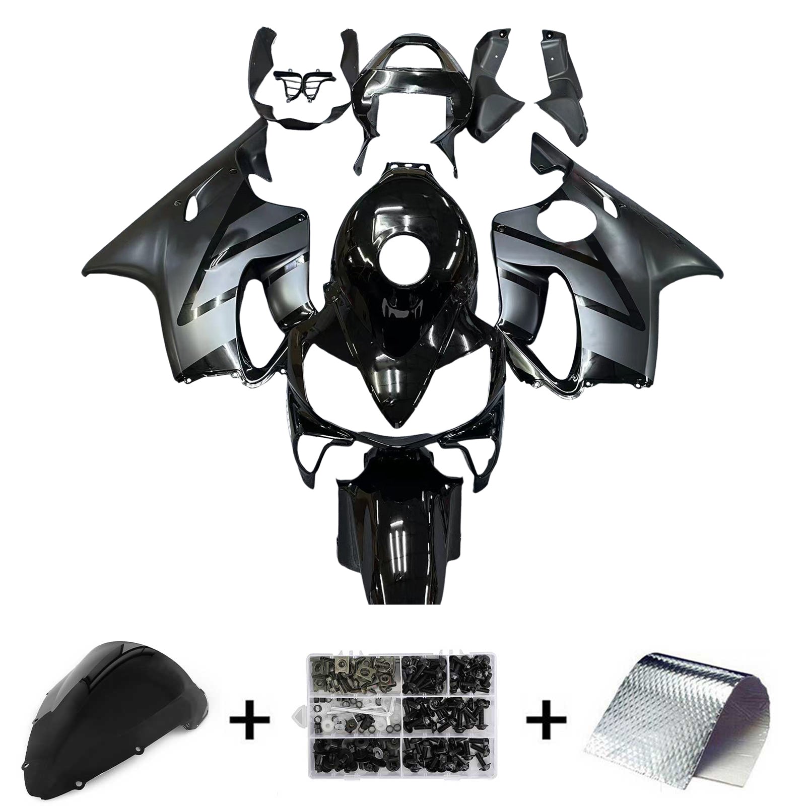 Honda CBR600 F4i 2001-2003 Fairing Kit Bodywork Plastic ABS