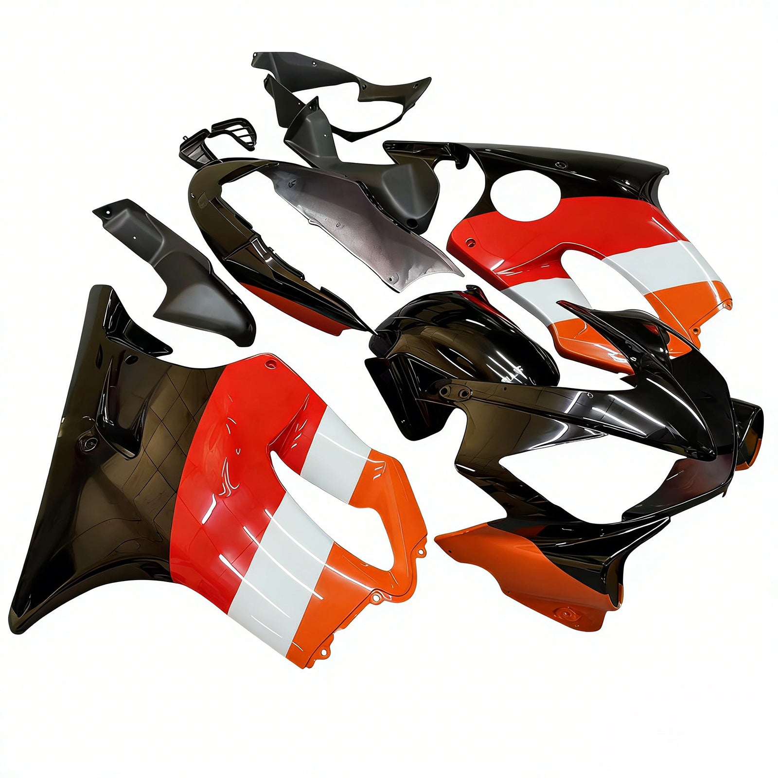 Fairings 2004-2007 Honda CBR 600 F4i Black Repsol