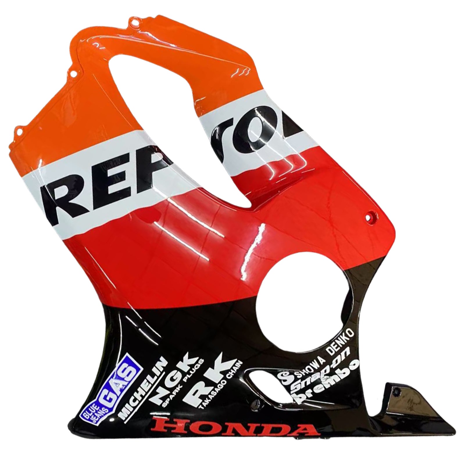 Fairings 2004-2007 Honda CBR 600 F4i Black Repsol