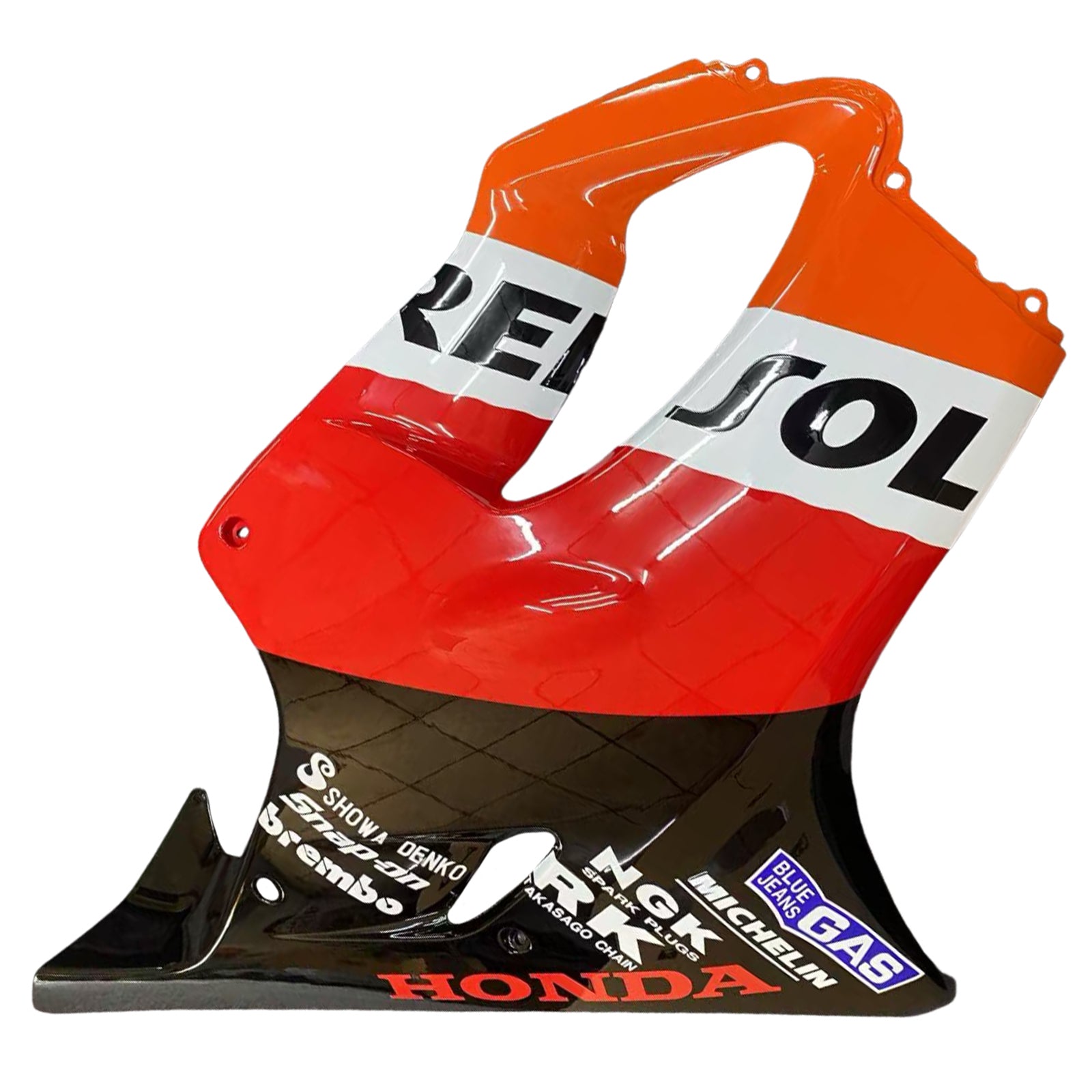 Fairings 2004-2007 Honda CBR 600 F4i Black Repsol