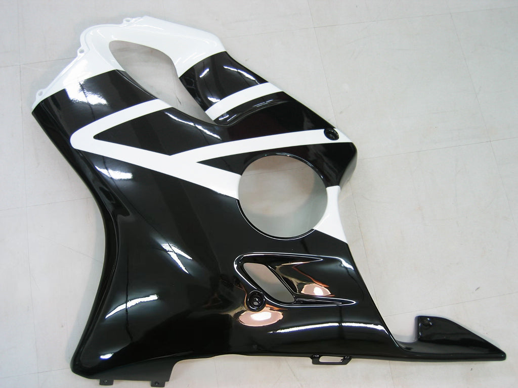 Carenados 2004-2007 Honda CBR 600 F4i Negro y Blanco F4i Genérico