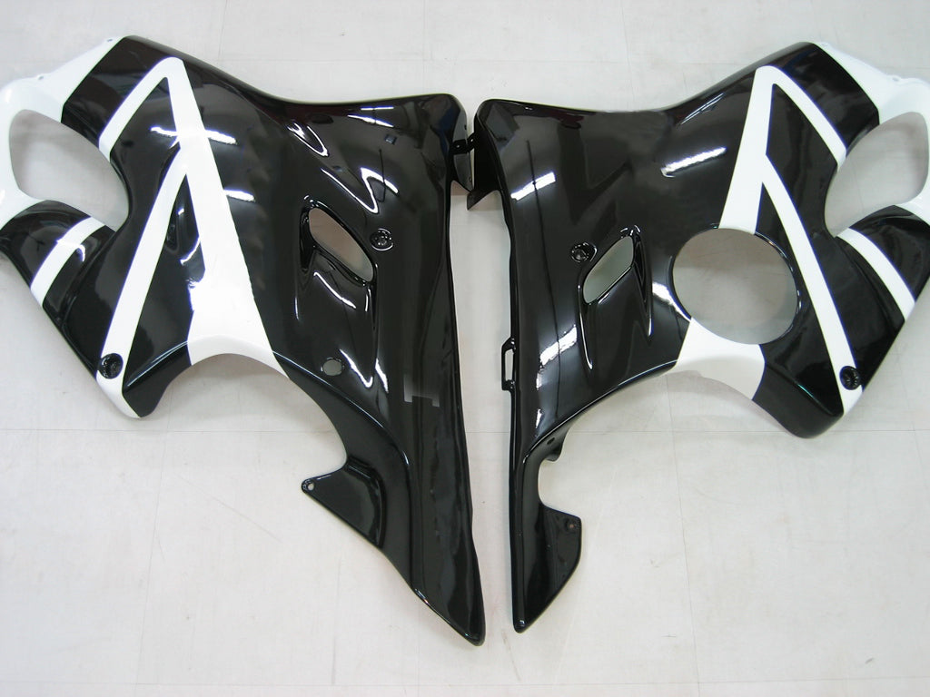 Carenados 2004-2007 Honda CBR 600 F4i Negro y Blanco F4i Genérico