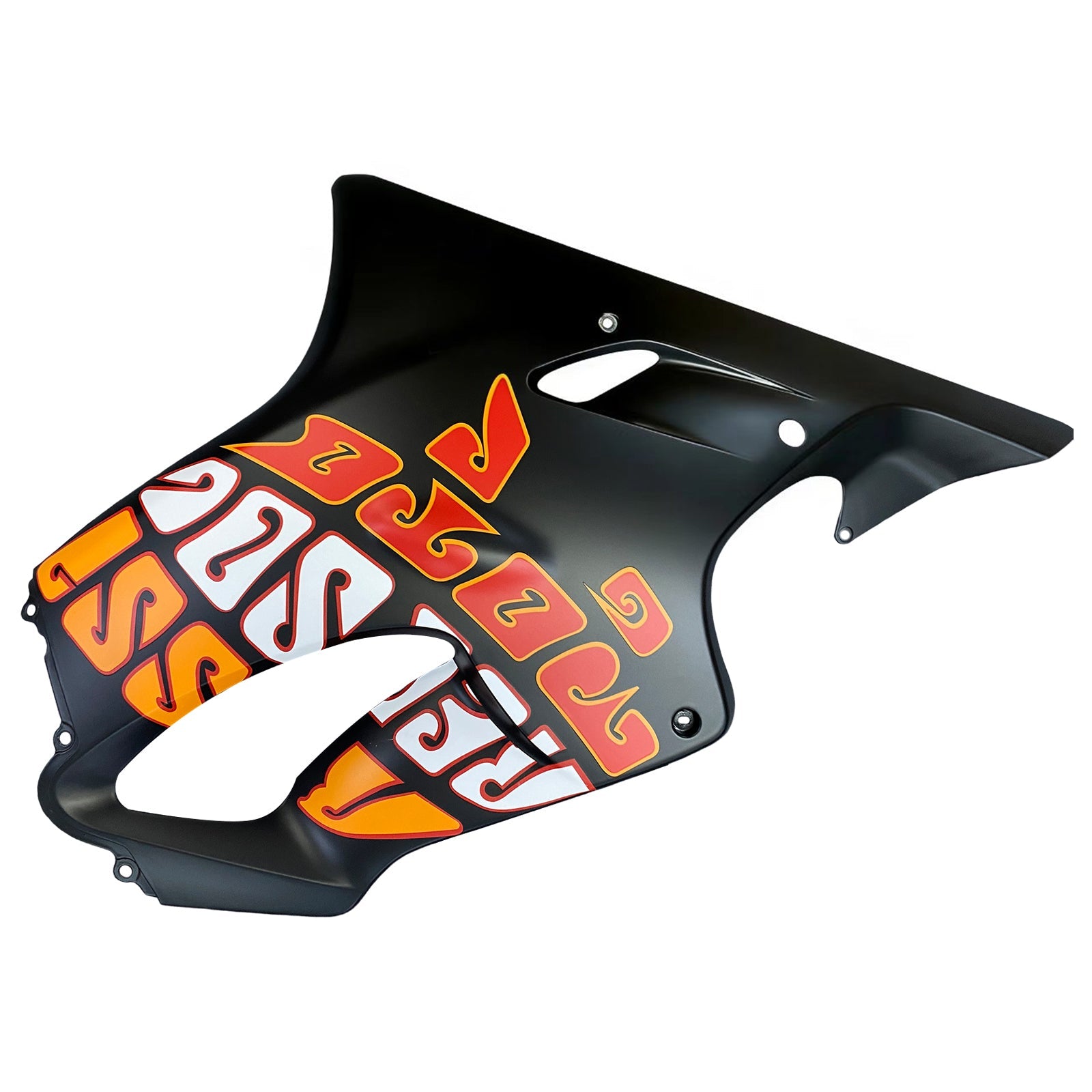 페어링 2004-2007 혼다 CBR 600 F4i 블랙 발렌티노 로시 제네릭