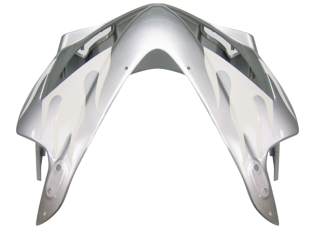 Carenados 2004-2007 Honda CBR 600 F4i Plata y Blanco Llama Genérico