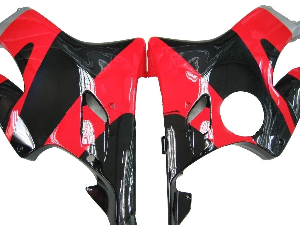 Fairings 2004-2007 Honda CBR 600 F4i Silver Red Black CBR Generic