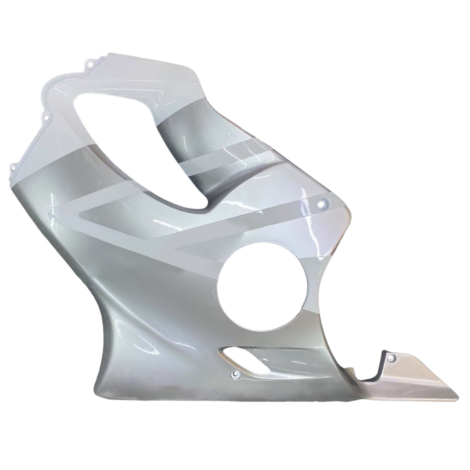 Fairings 2004-2007 Honda CBR 600 F4i White & Silver F4i  Generic