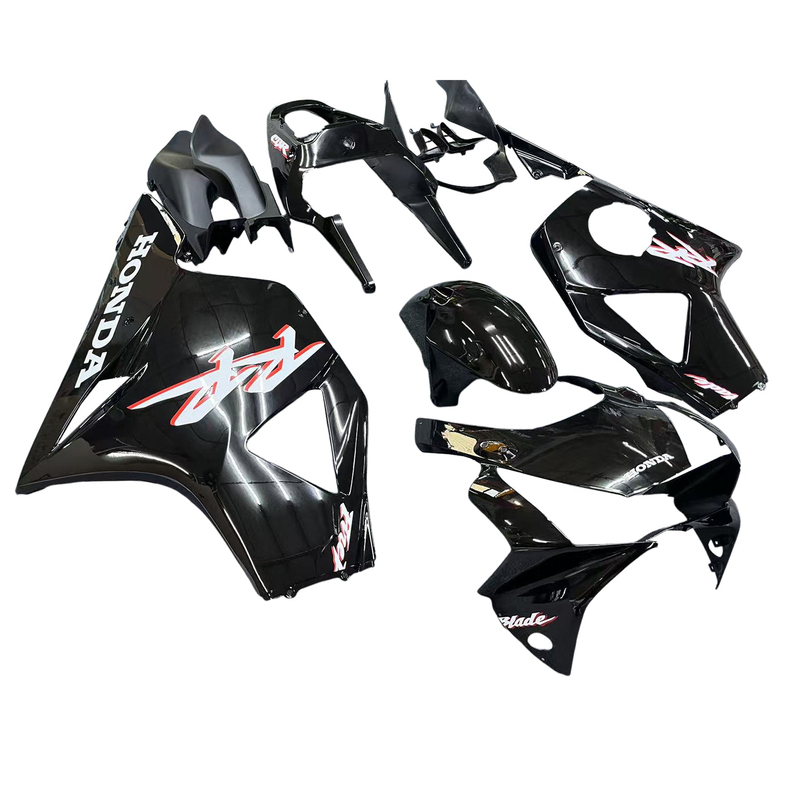 Fairings 2002-2003 Honda CBR 954 RR  Black RR  Generic