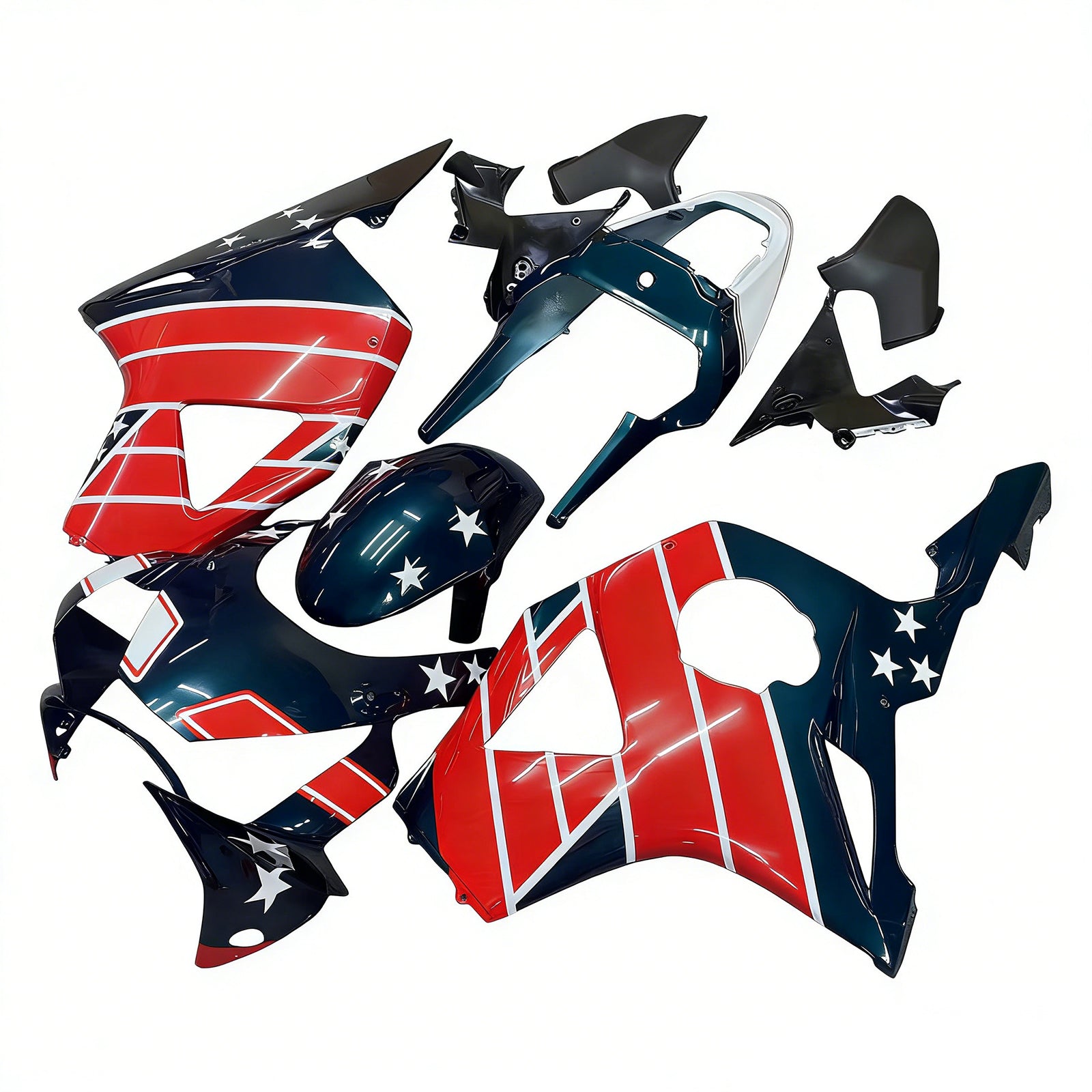 Fairings 2002-2003 Honda CBR 954 RR Multi-Color Castrol Honda  Generic