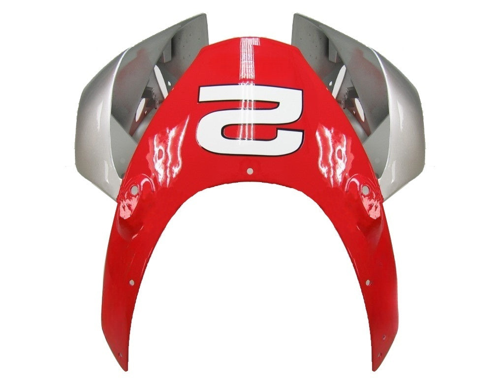 Carenados 2002-2003 Honda CBR 954 RR Rojo y Plata No.2 Spin's Generic