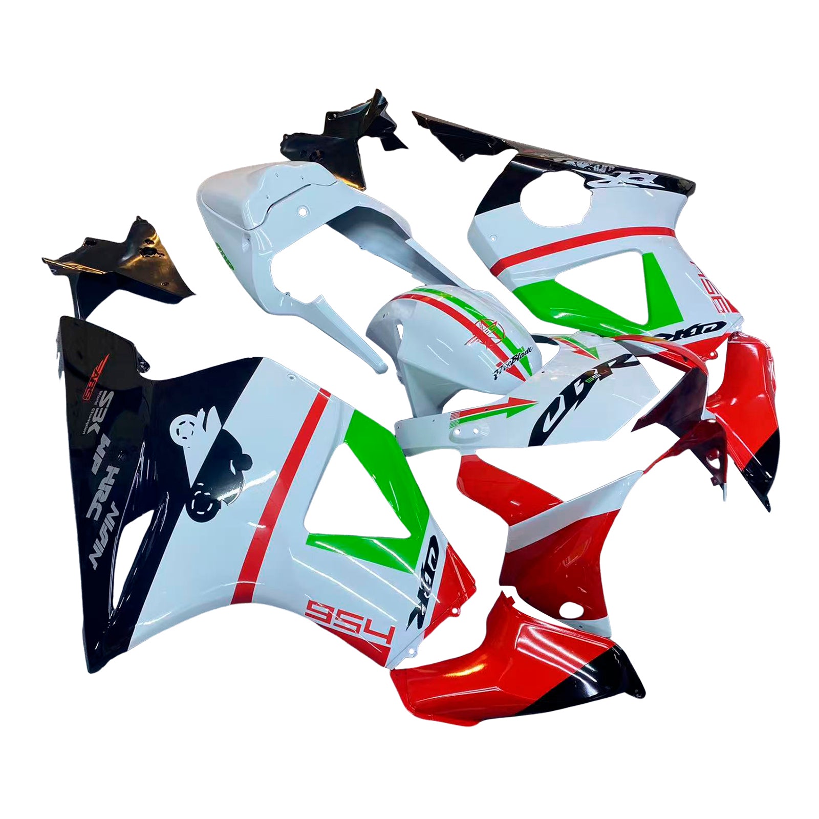 Honda CBR954 2002-2003 Fairing Kit Bodywork Plastic ABS
