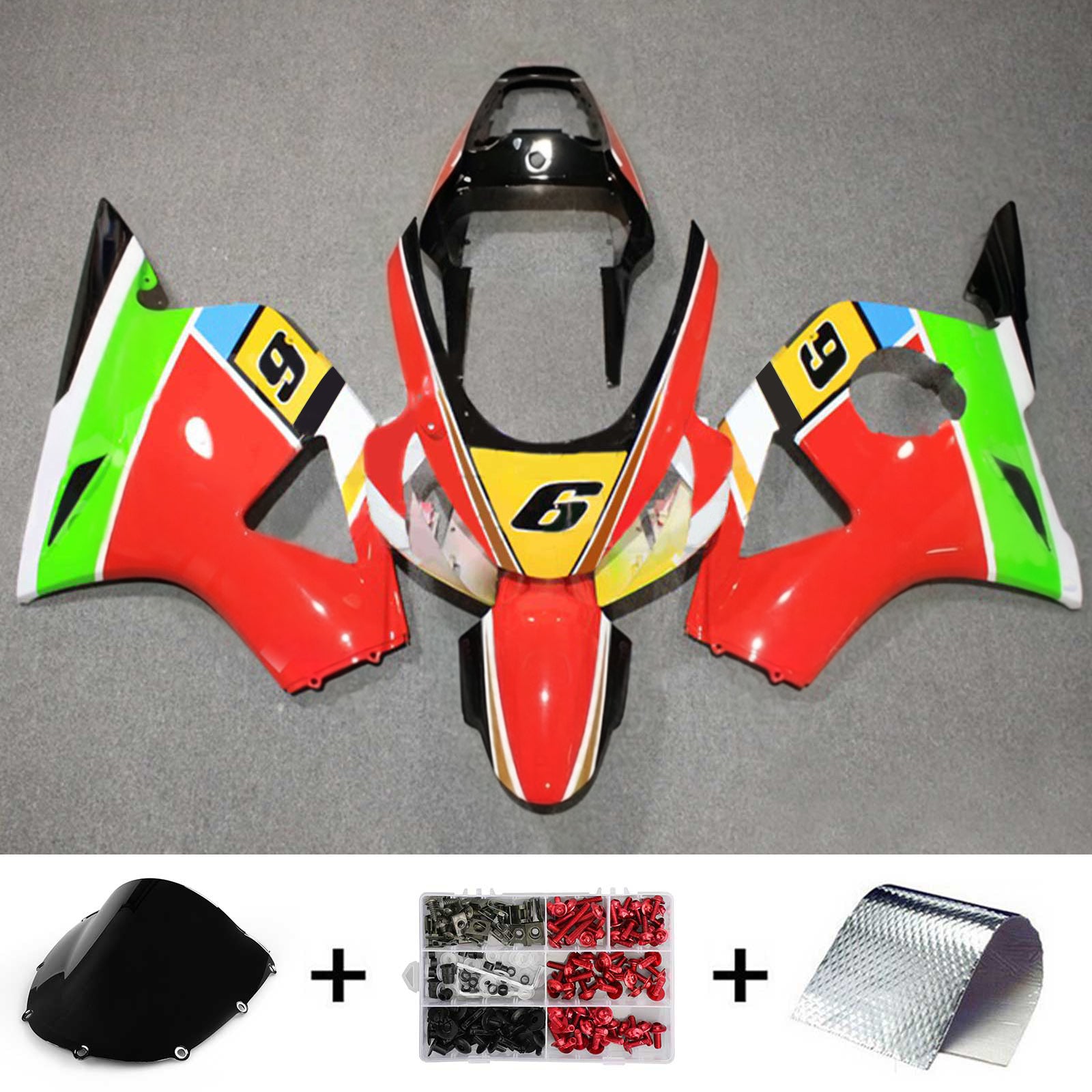 Honda CBR954 2002-2003 Kit Carenado Carrocería Plástico ABS