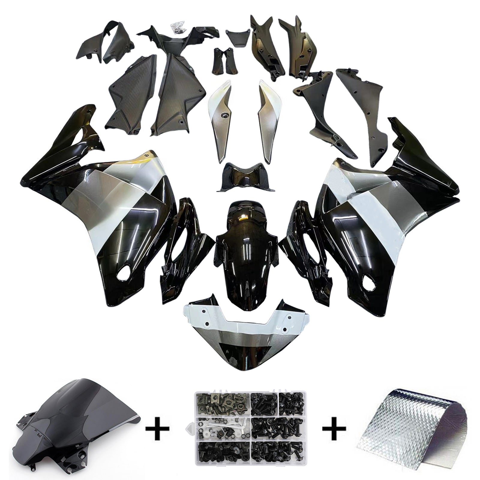Amotopart Honda CBR250R 2011-2015 Fairing Kit Bodywork Plastic ABS