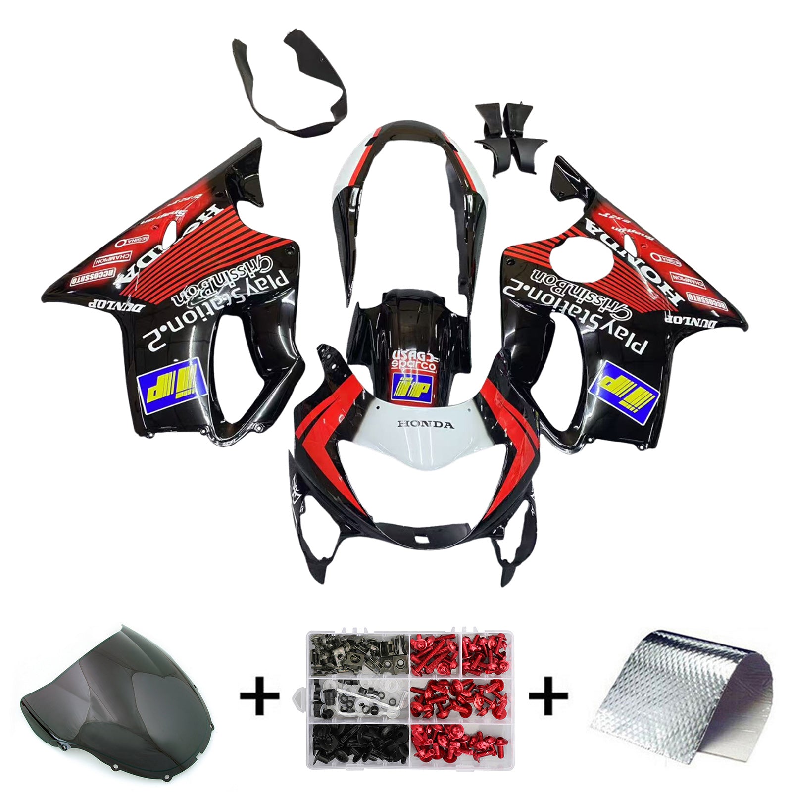 Honda CBR600 F4 1999-2000 Fairing Kit Bodywork Plastic ABS