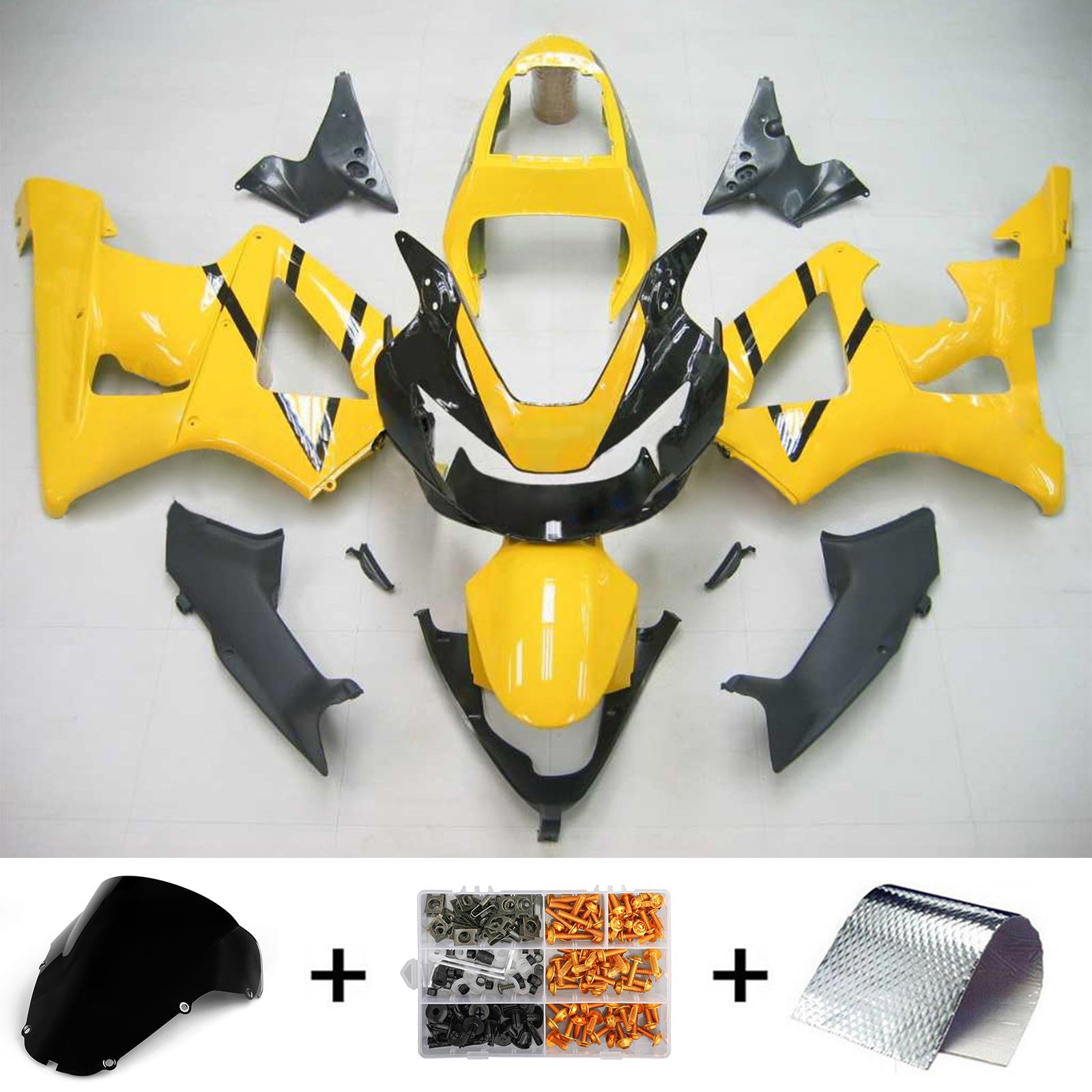 Honda CBR929RR 2000-2001 Kit Carenado Carrocería Plástico ABS