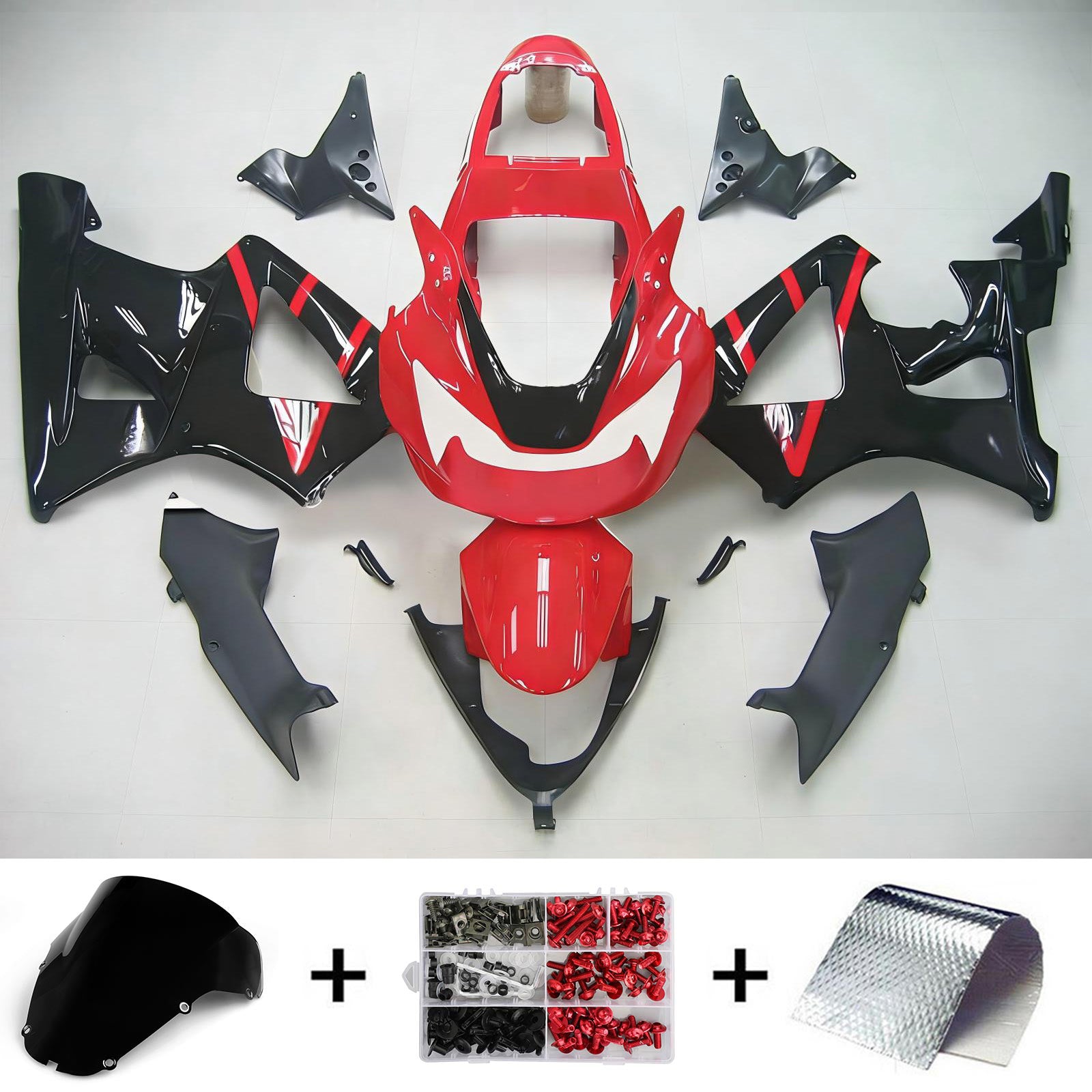 Honda CBR929RR 2000-2001 Fairing Kit Bodywork Plastic ABS